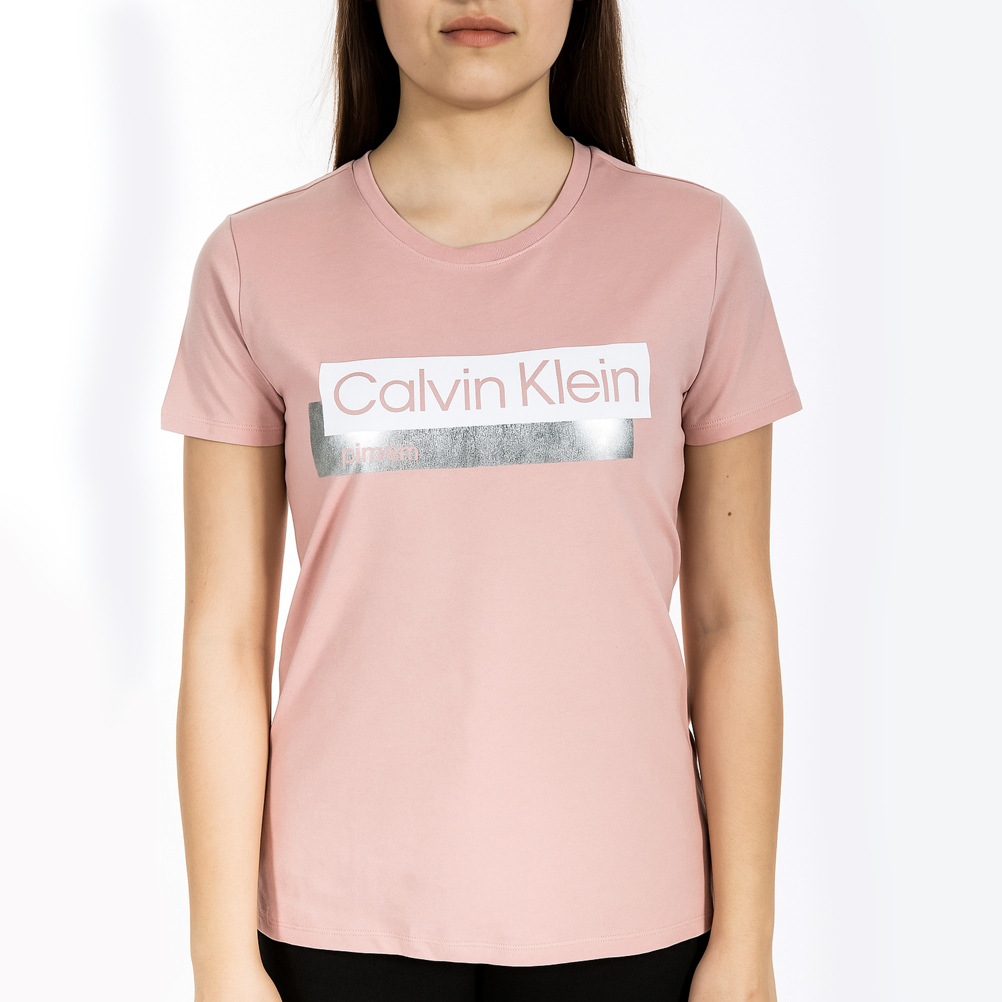 Camiseta Calvin Klein Rosa | Dama | Talla US (S)