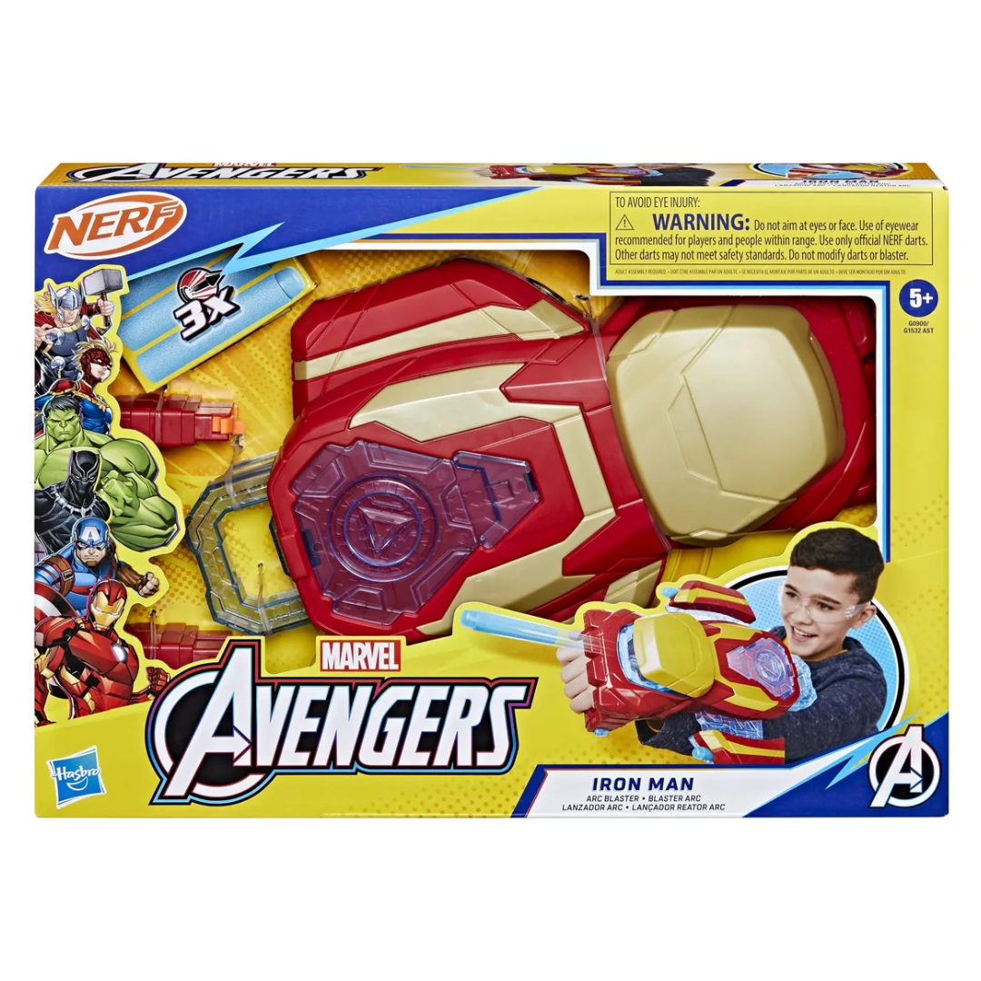 Juguete De Rol Marvel Avengers Iron Man Arc Blaster
