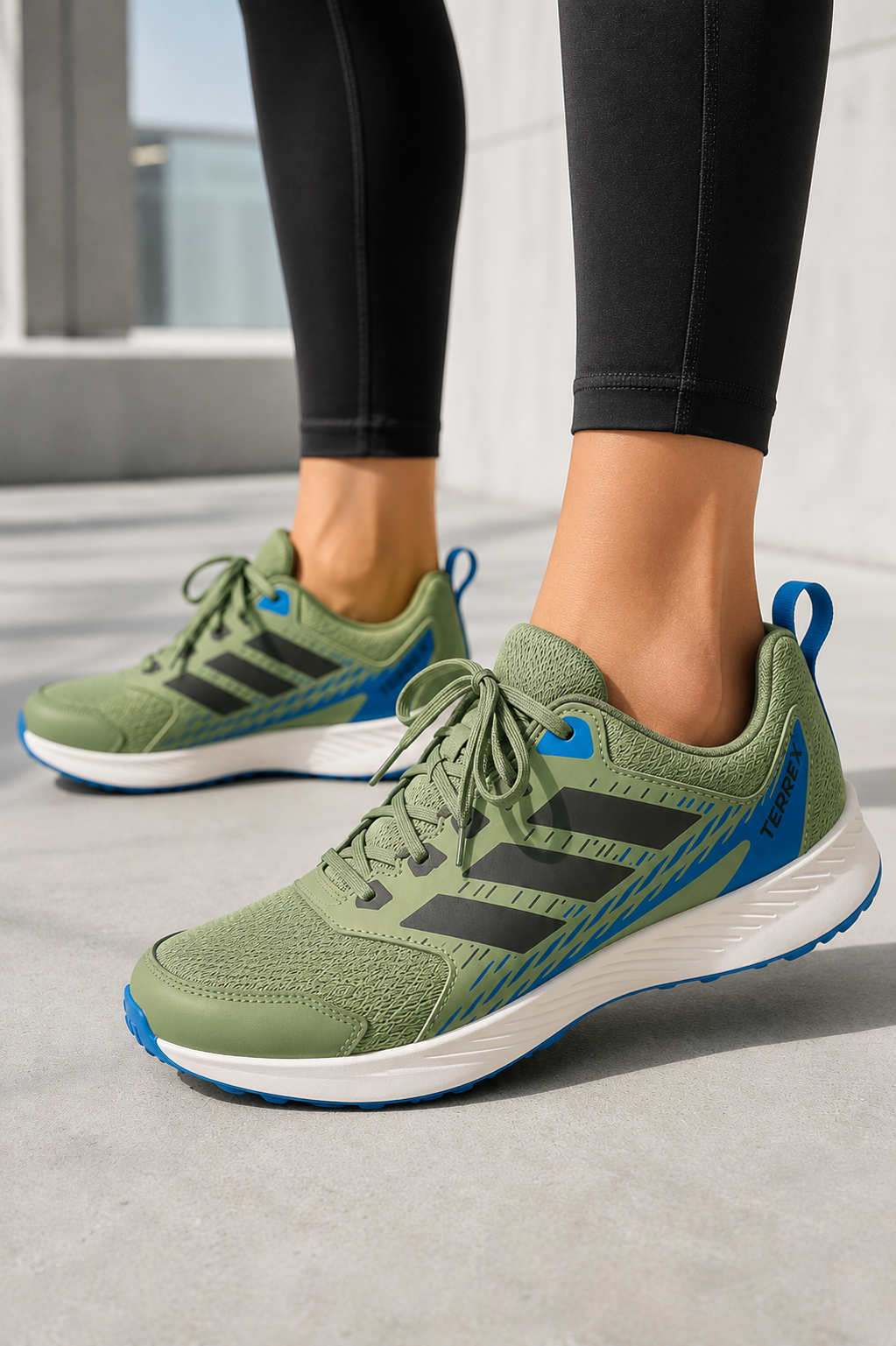 Zapatos Deportivos Adidas Verdes | Unisex | Talla US 5/6/7