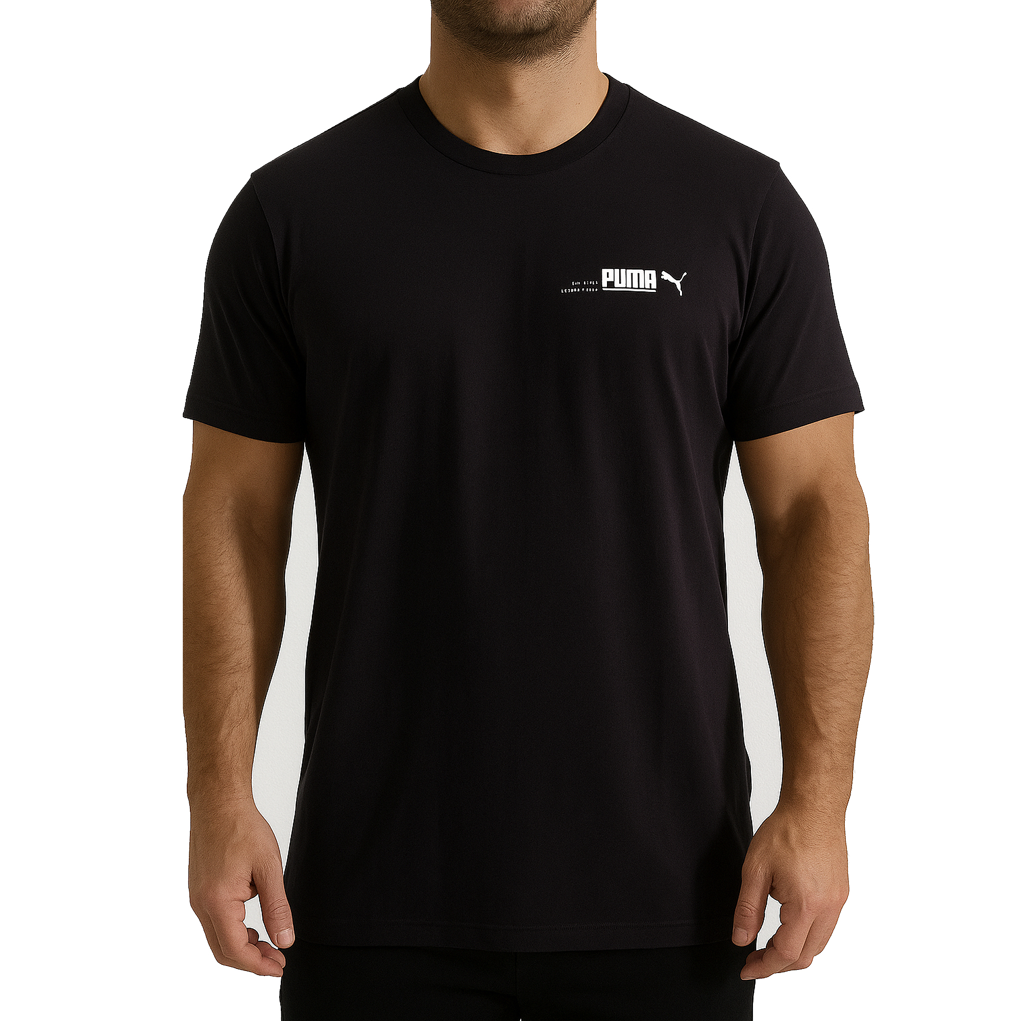 Camiseta Puma Negra | Caballero | Talla US (L)
