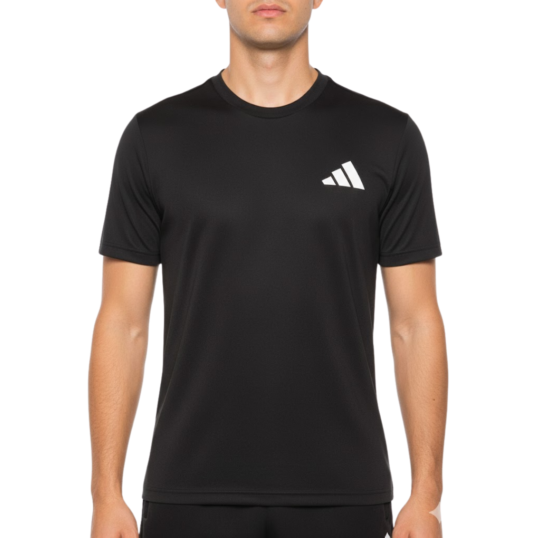 Camiseta Deportiva Adidas Negra | Caballero | Talla US (M)(L)