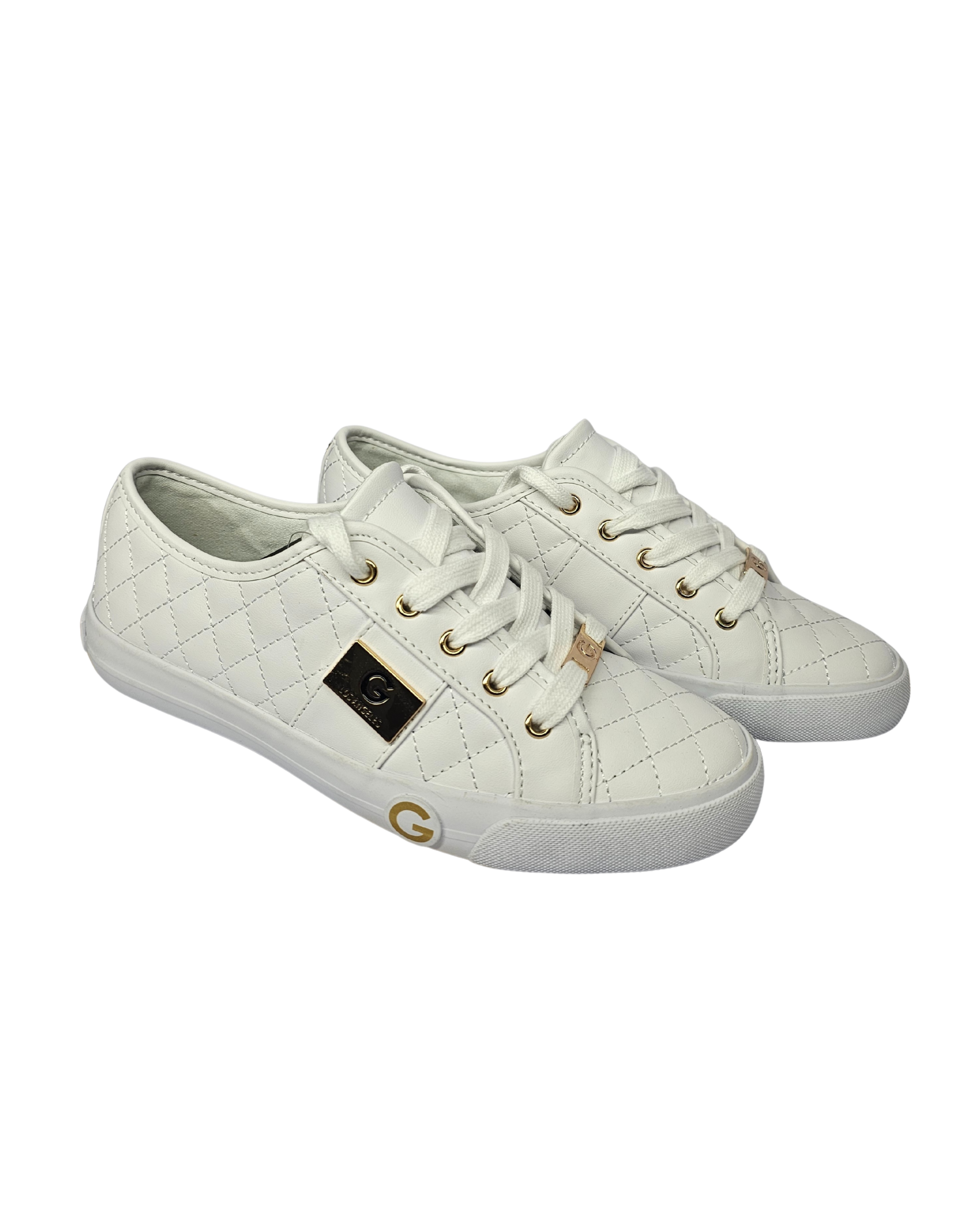 Zapatillas Blancas G Los Angeles | Dama | Talla US 8