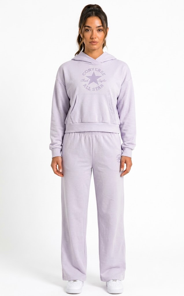 Conjunto Deportivo Converse Lila | Dama | Talla US (XS)(S)(M)