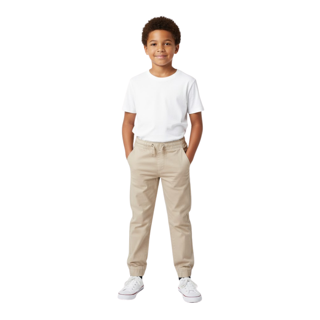 Pantalón Jogger Beige | Niño | Talla US (8)(L)(XL)