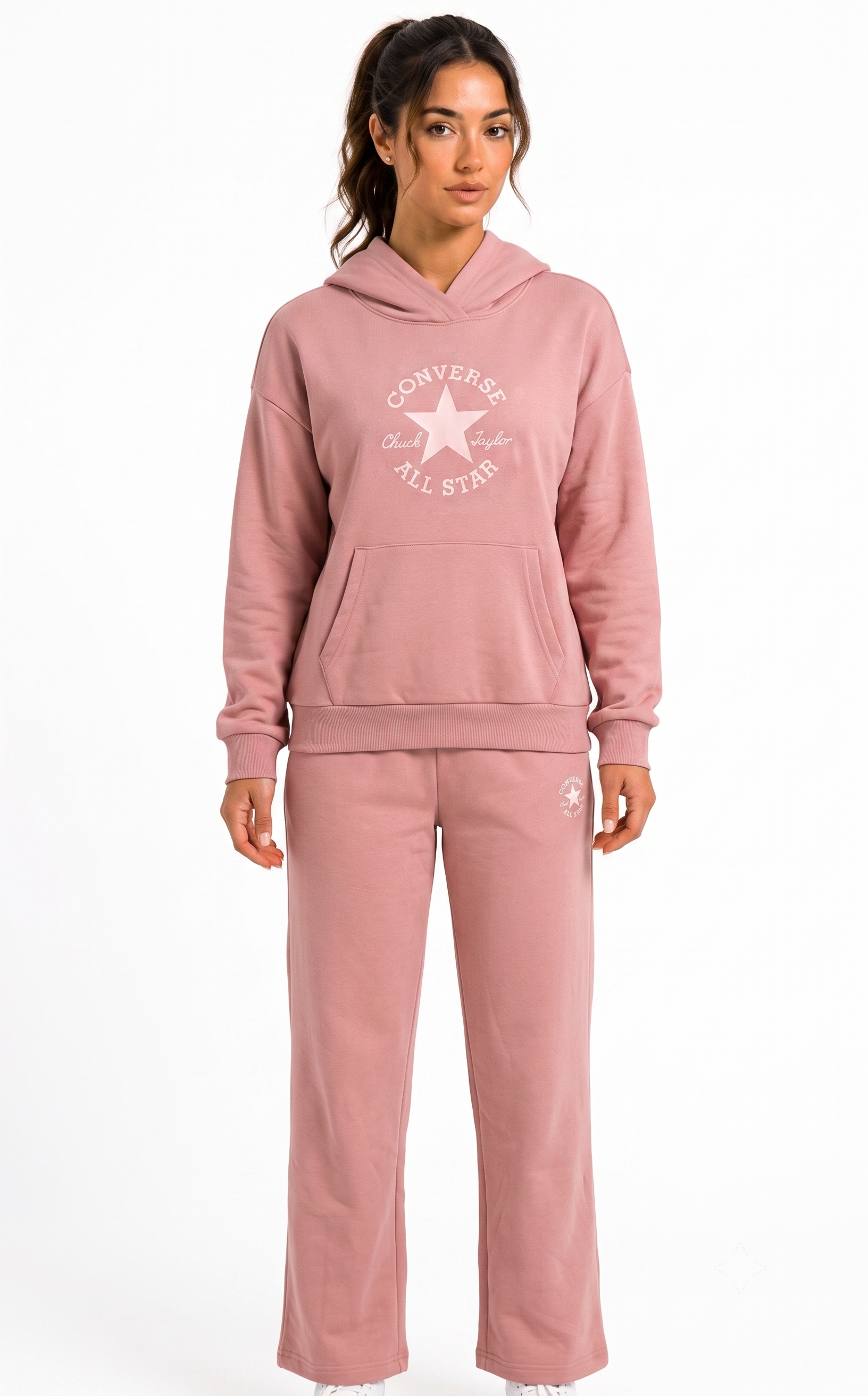 Conjunto Deportivo Converse Rosa | Dama | Talla US (S)(M)(L)