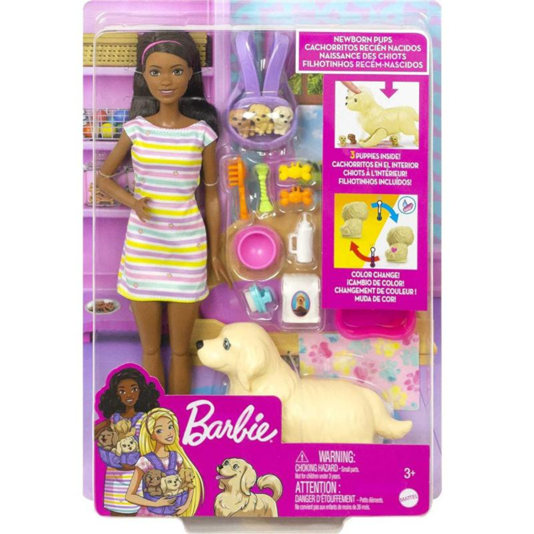 Barbie Cachorritos Recién Nacidos
