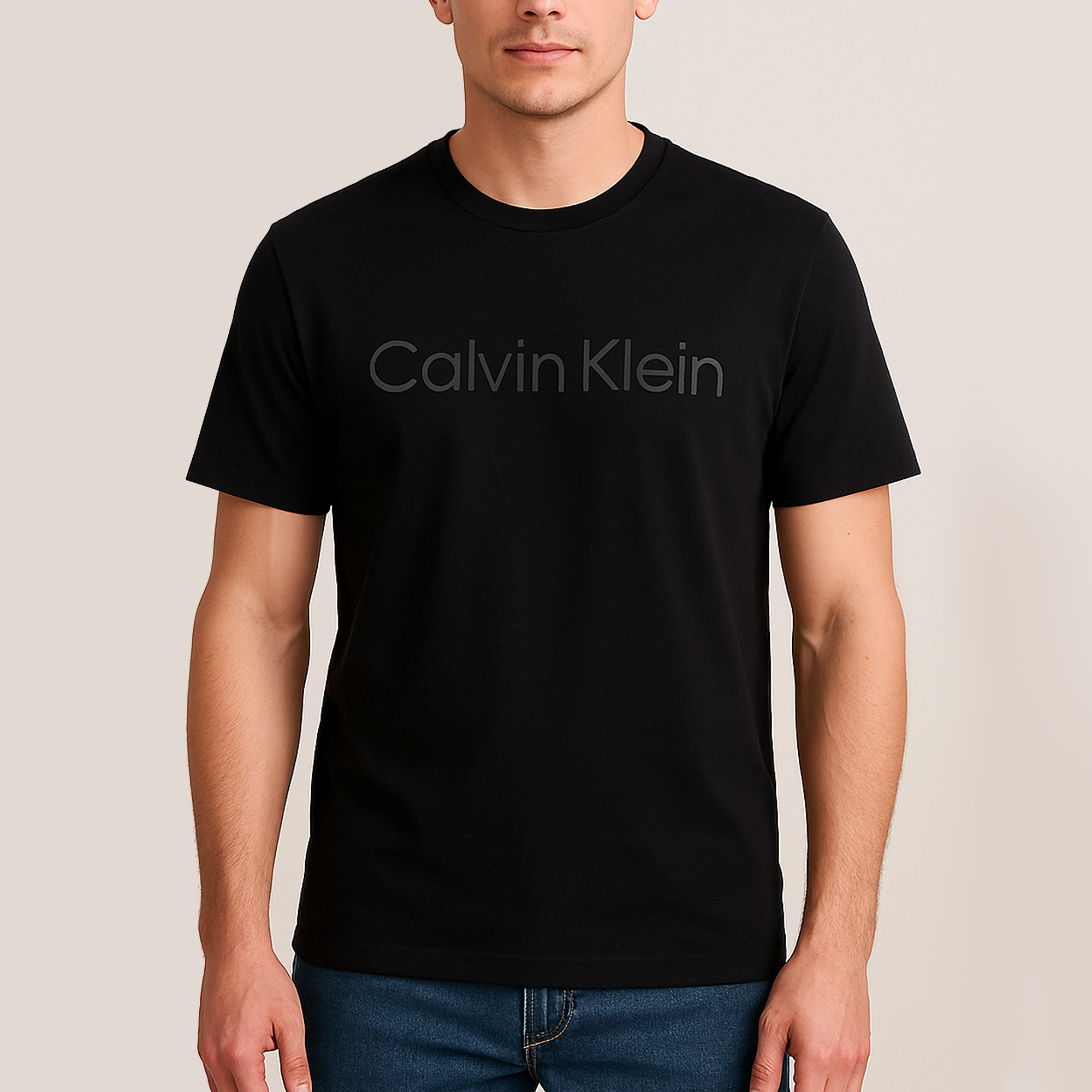 Camiseta Calvin Klein Negra | Caballero | Talla US (S)