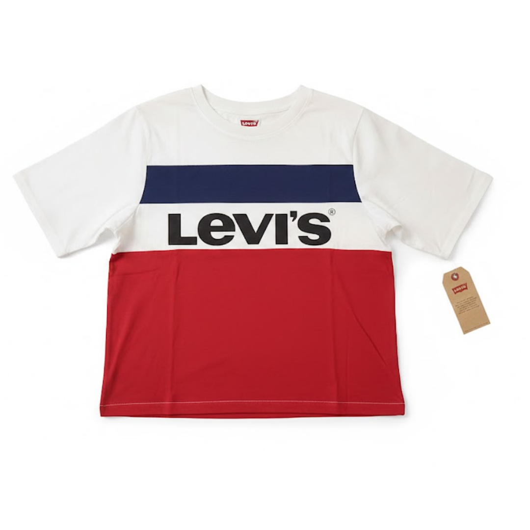 Camiseta Levi's Color Block | Dama | Talla US (S-M/6)