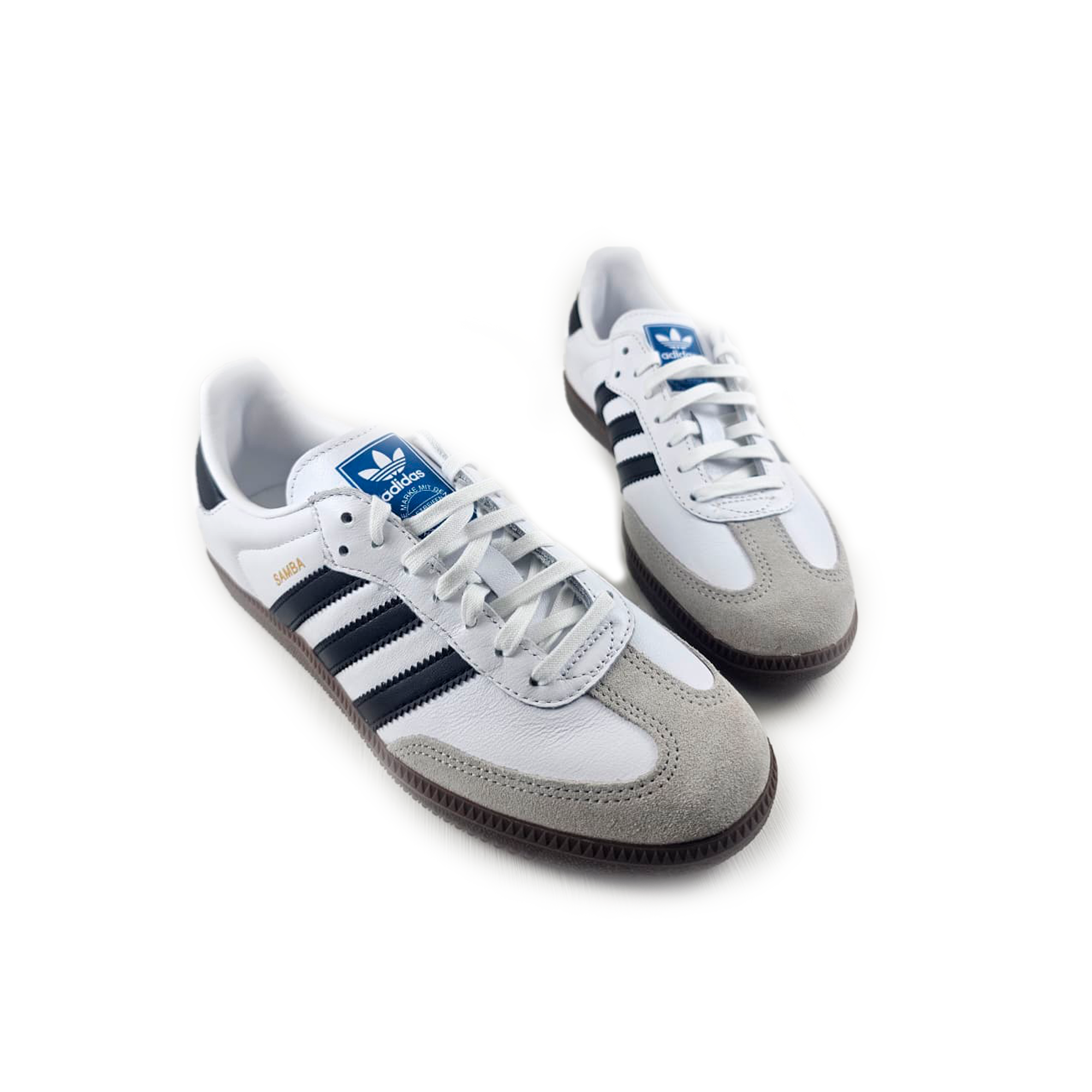 Zapatos Adidas Samba OG Blanco/Gris | Dama | Talla US 7