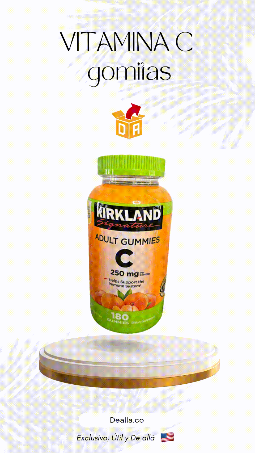 Kirkland Signature Adult Gummies C 250mg