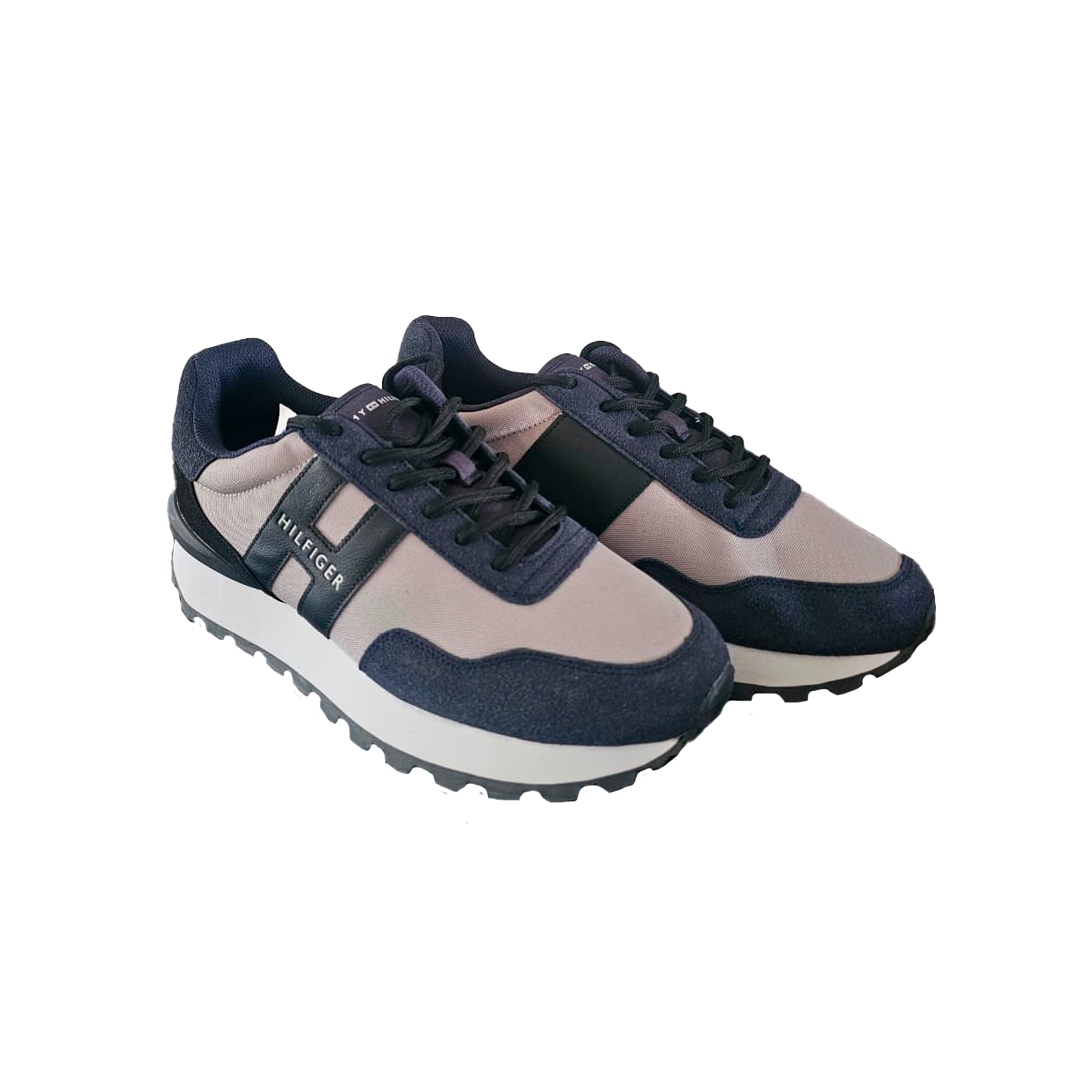 Zapatillas Tommy Hilfiger Beige/Negro | Caballero | Talla US
