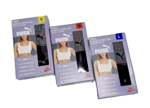 Sujetadores Deportivos Puma | Dama | Talla US (L)(M)(S)