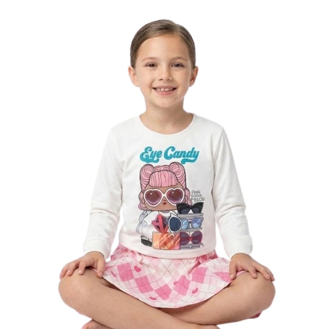 Conjunto Infantil PatPat LOL | Niña | Talla US 5-6Y