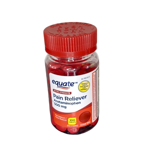 Acetaminofen Equate Extra Strength 500 mg
