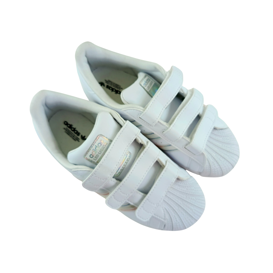 Zapatos Adidas Superstar Blancas | Infantil | Talla US 2