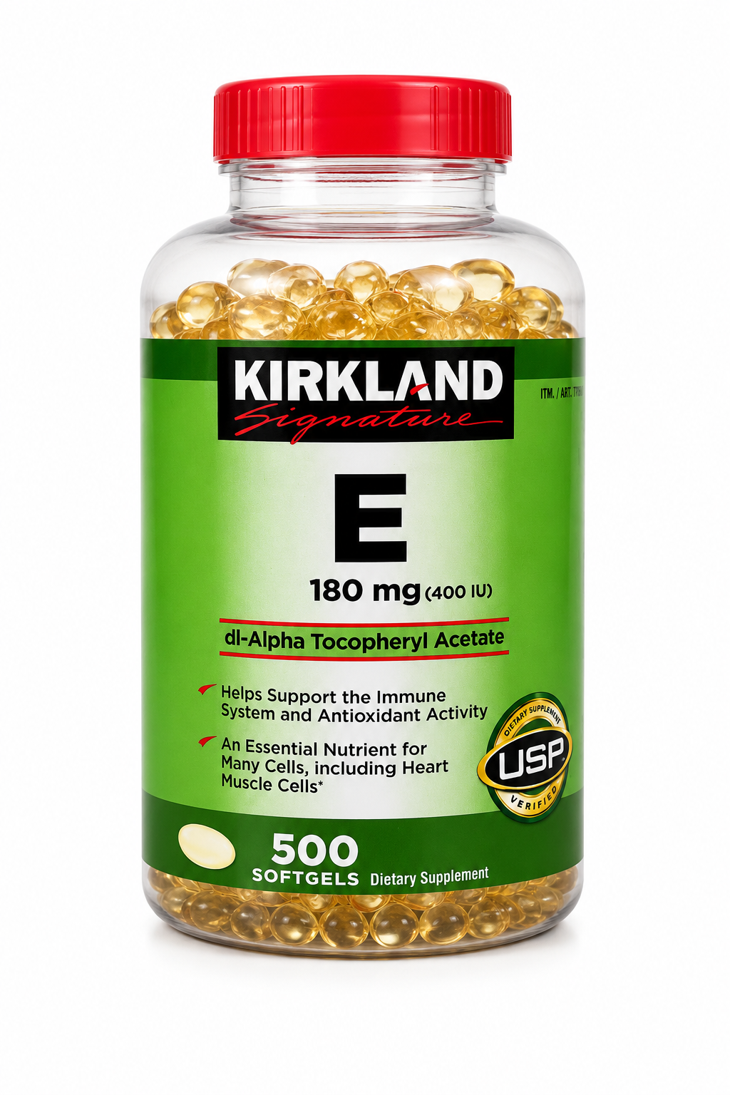 Kirkland Signature Vitamina E 180 mg