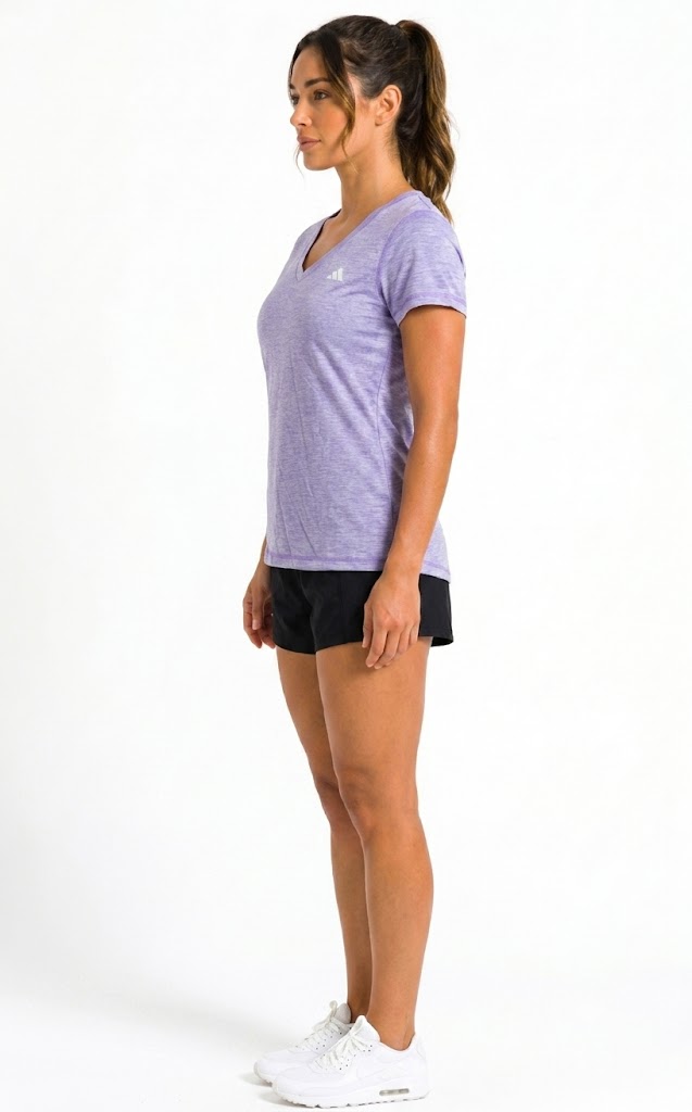 Camiseta Deportiva Adidas Morada | Dama | Talla US (S)