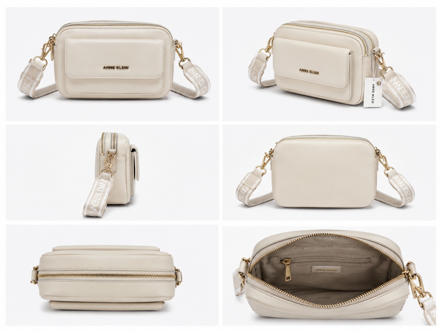 Bolso Anne Klein Beige