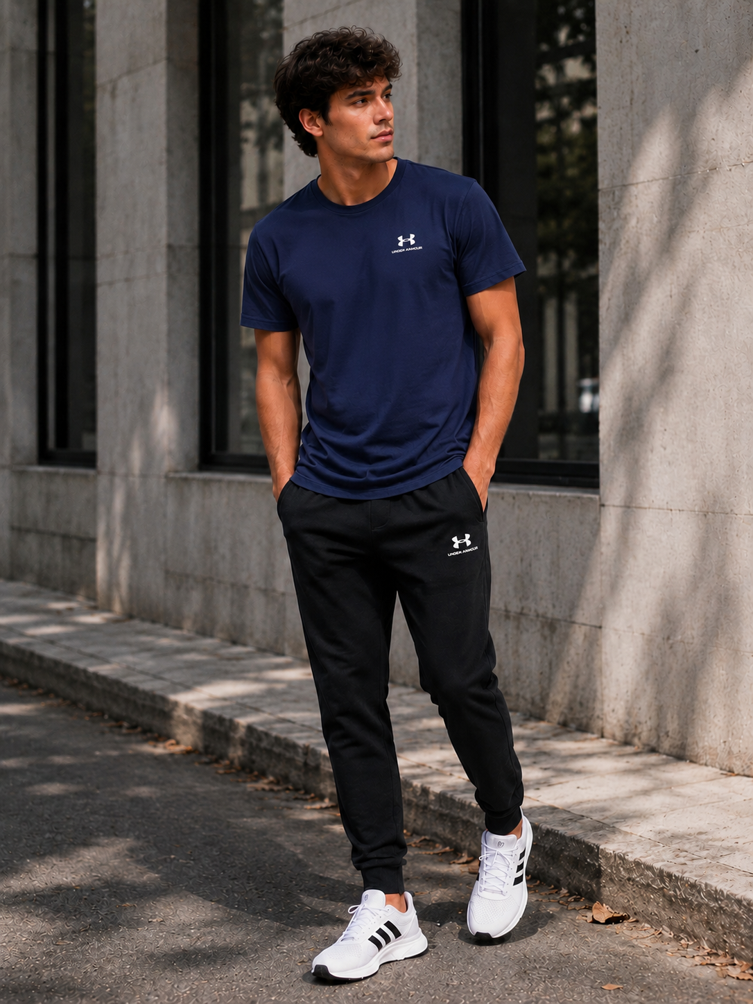 Camisa Deportiva Under Armour Azul | Caballero | Talla US (L)
