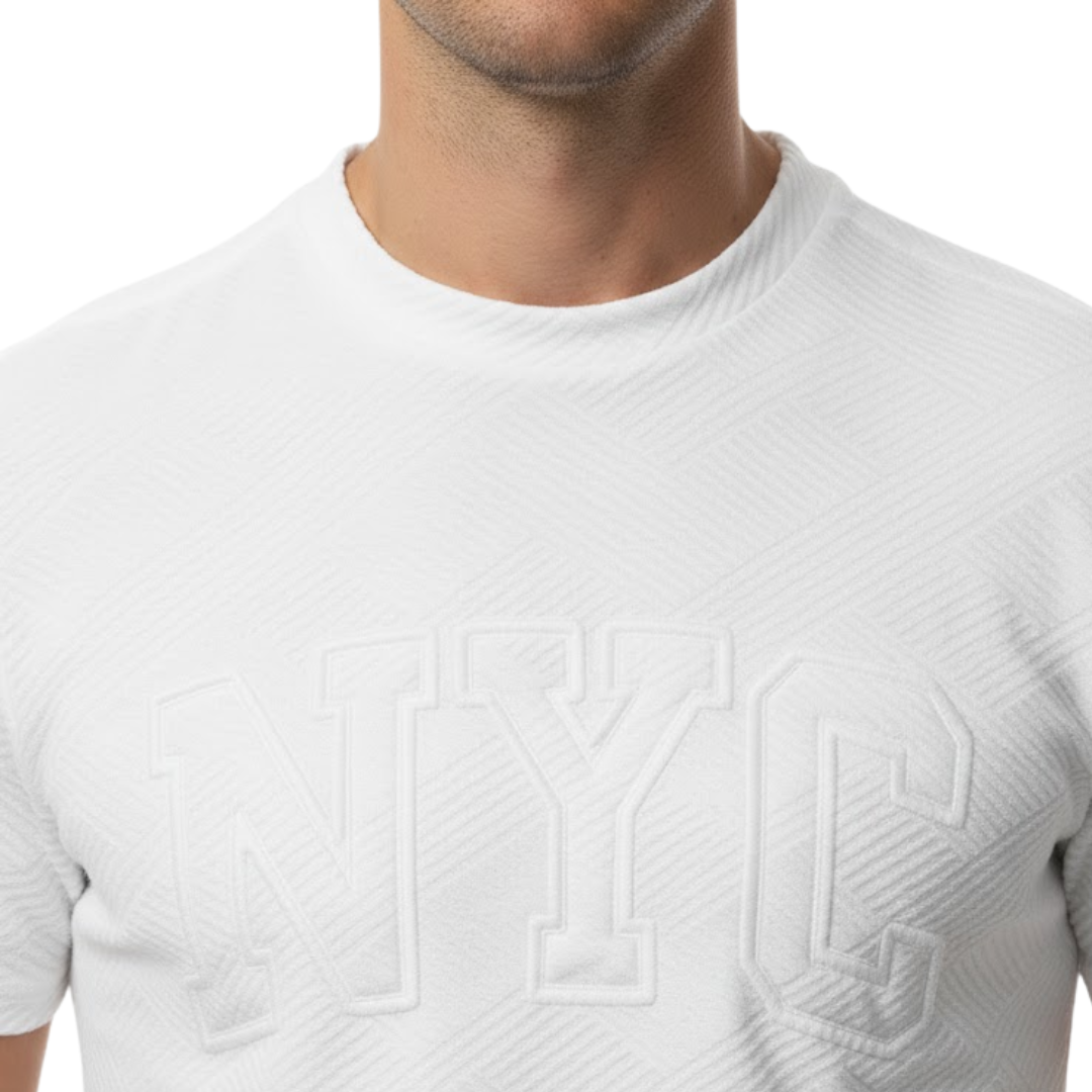 Camiseta NYC Dikotomy Blanca | Caballero | Talla US (S)