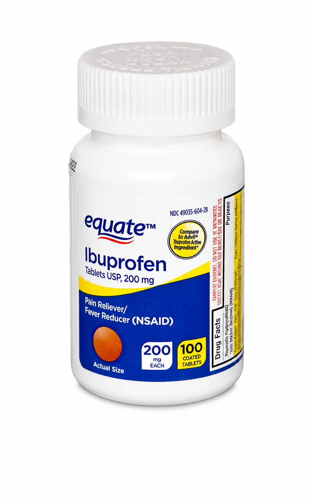 Ibuprofeno Equate 200 mg