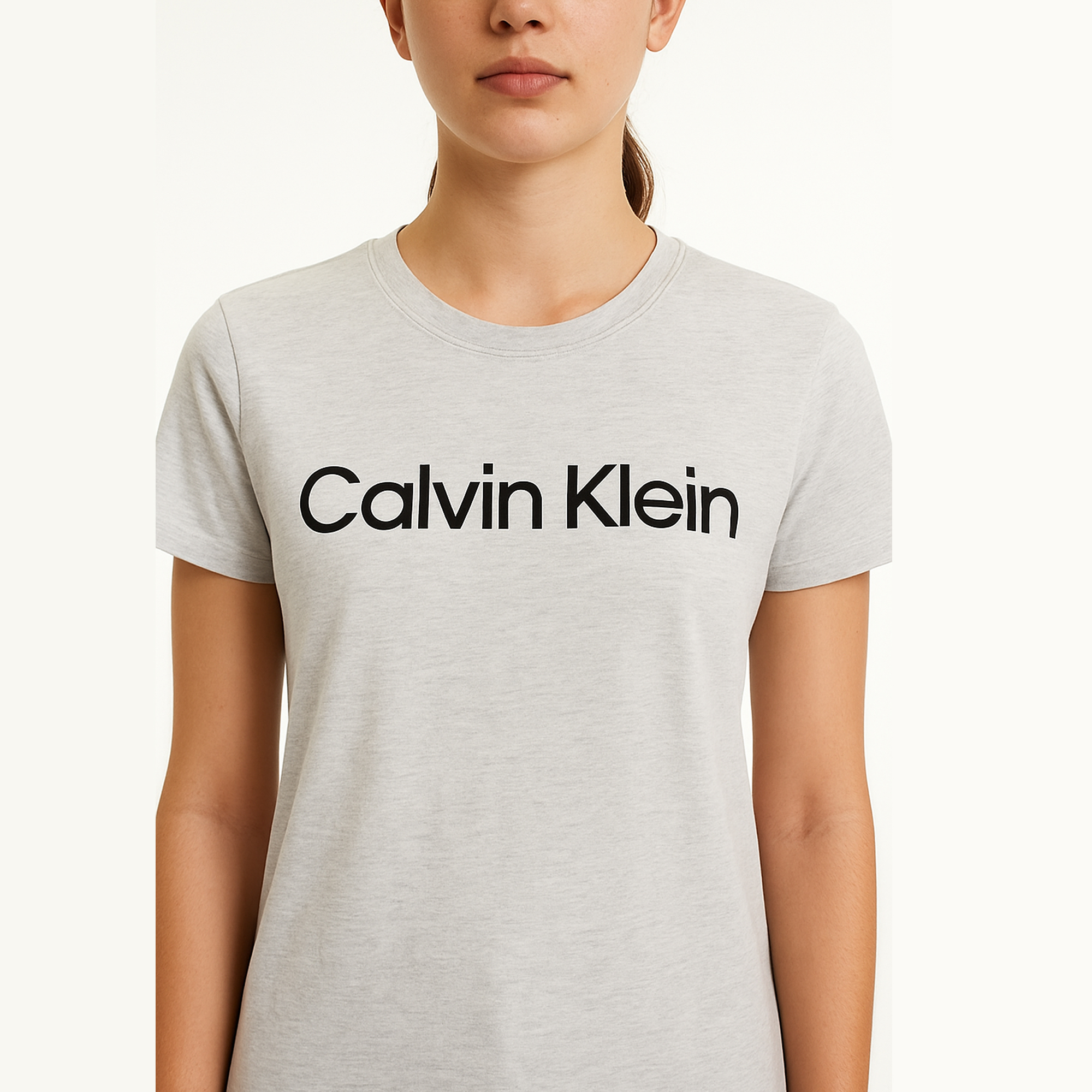 Camiseta Calvin Klein Gris | Dama | Talla US (S)