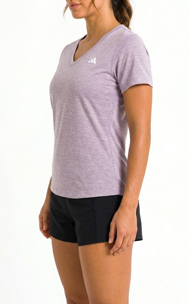 Camiseta Deportiva Adidas Lila | Dama | Talla US (S)