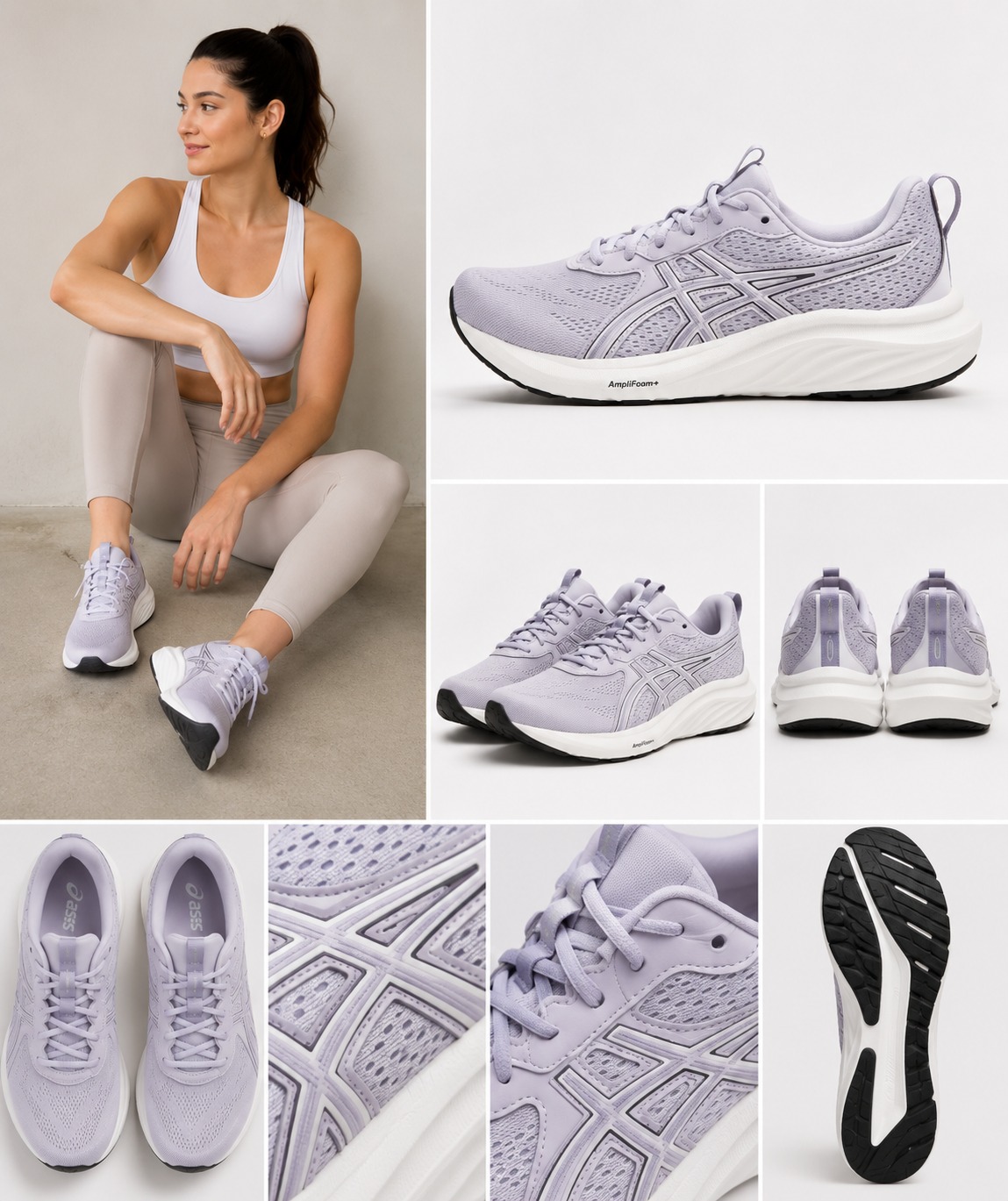 Tenis Deportivos ASICS Gel-Contend 9 Lila | Dama | Talla US 7/8