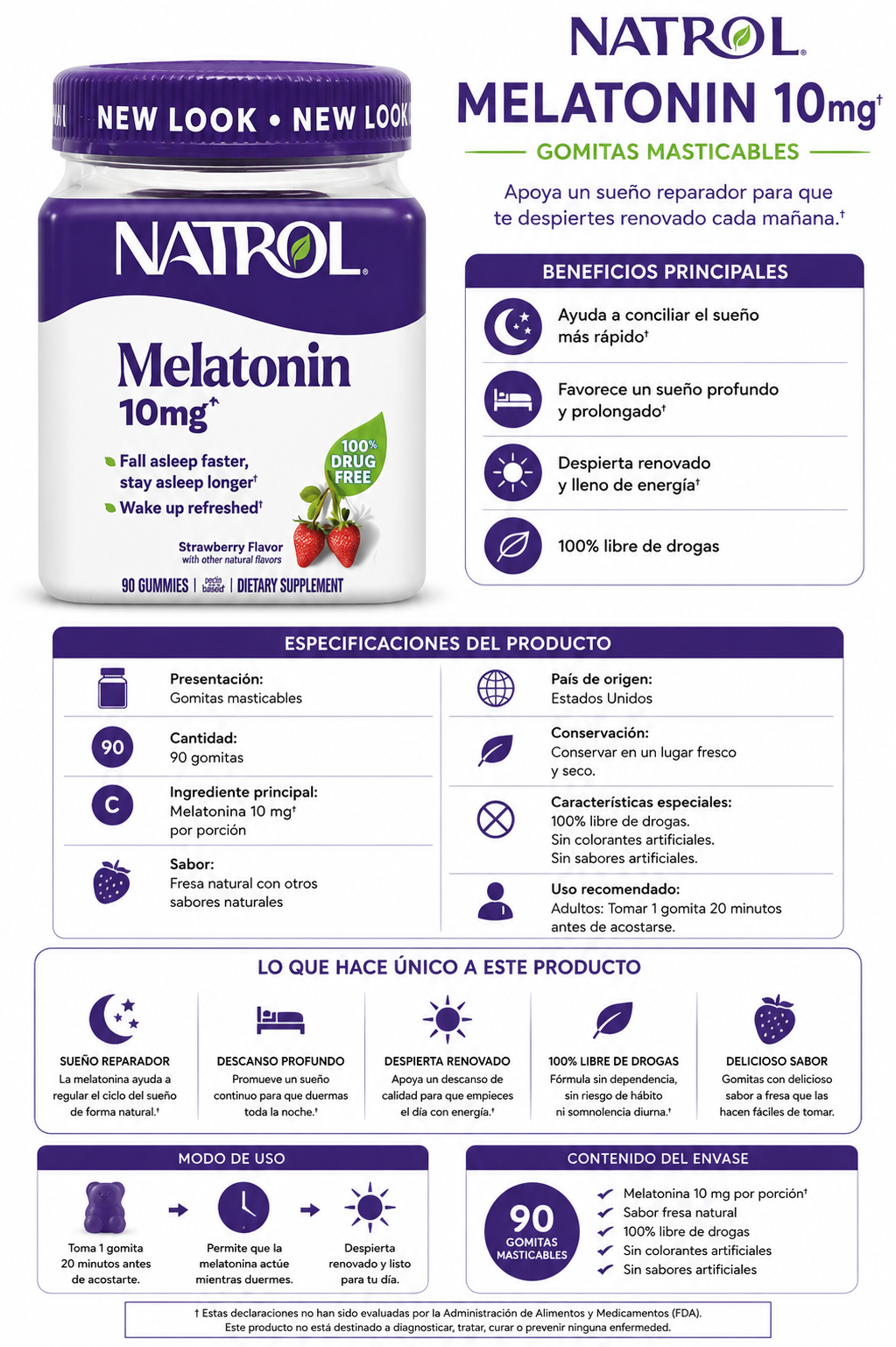 Melatonina Natrol