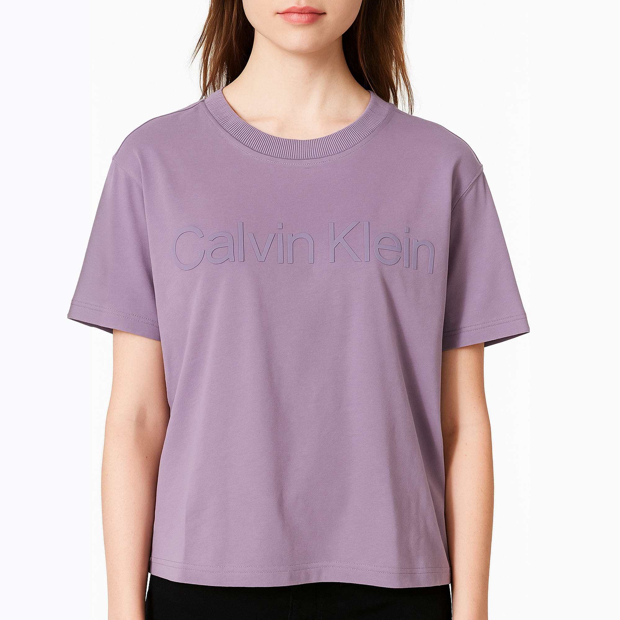Camiseta Calvin Klein Lila | Dama | Talla US (S)