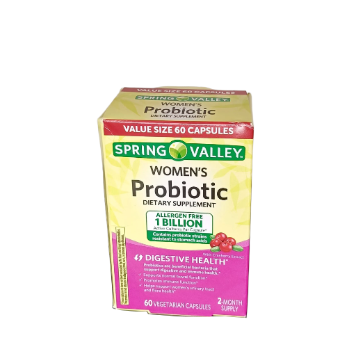 Probiótico Spring Valley 125 mg