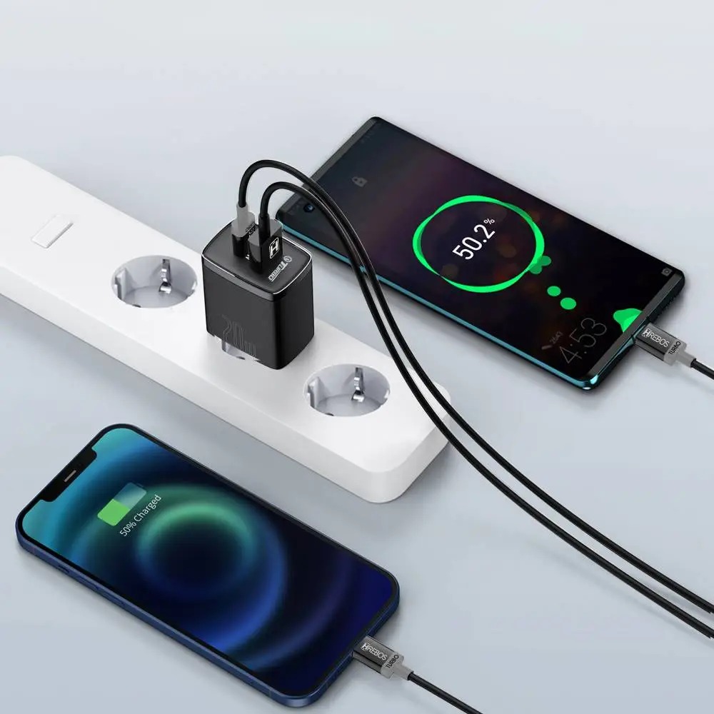 Carregador Turbo 20W com Cabo USB-C