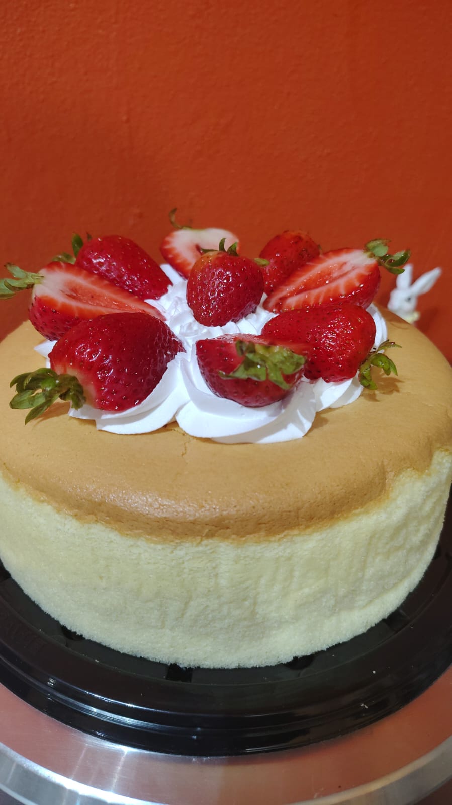 Cheesecake de fresas con crema 8p