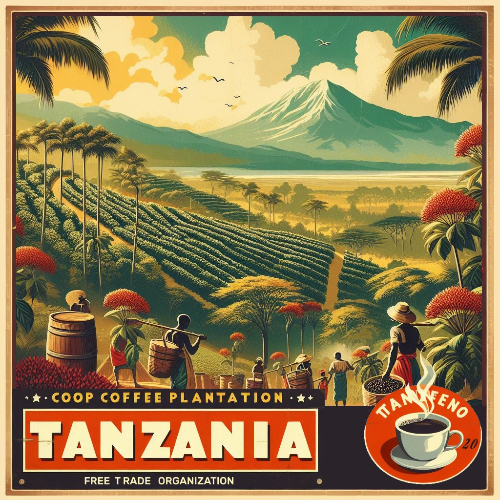 TANZANIA MBEYA: full bodied, winey, apricot, with a sparkling brightness, and slight tartness.
