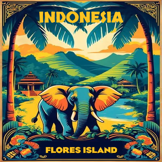 FLORES ISLAND: thick body, smooth low acidity, and slight earthiness.