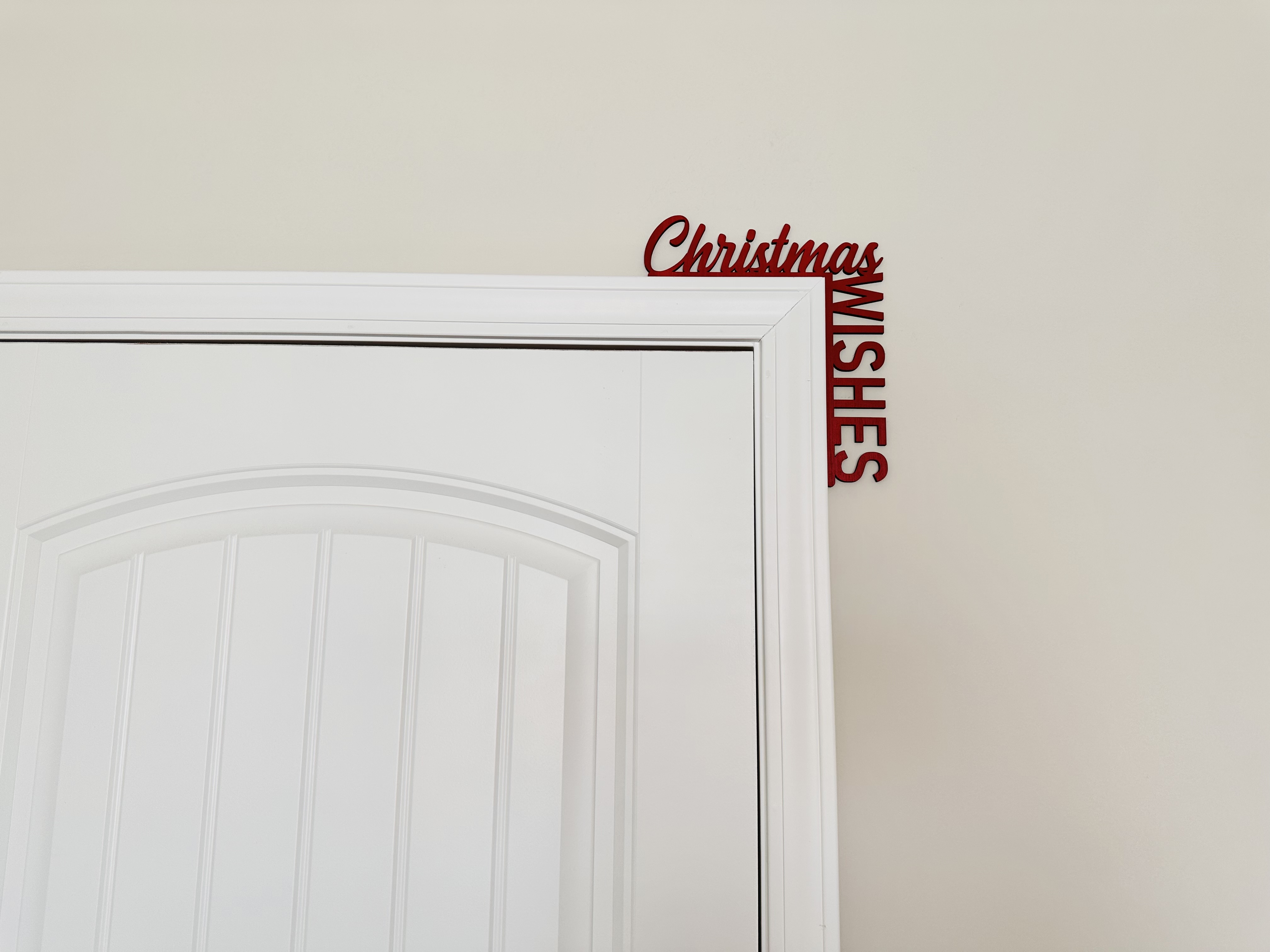 Corner Door Display - Christmas Wishes