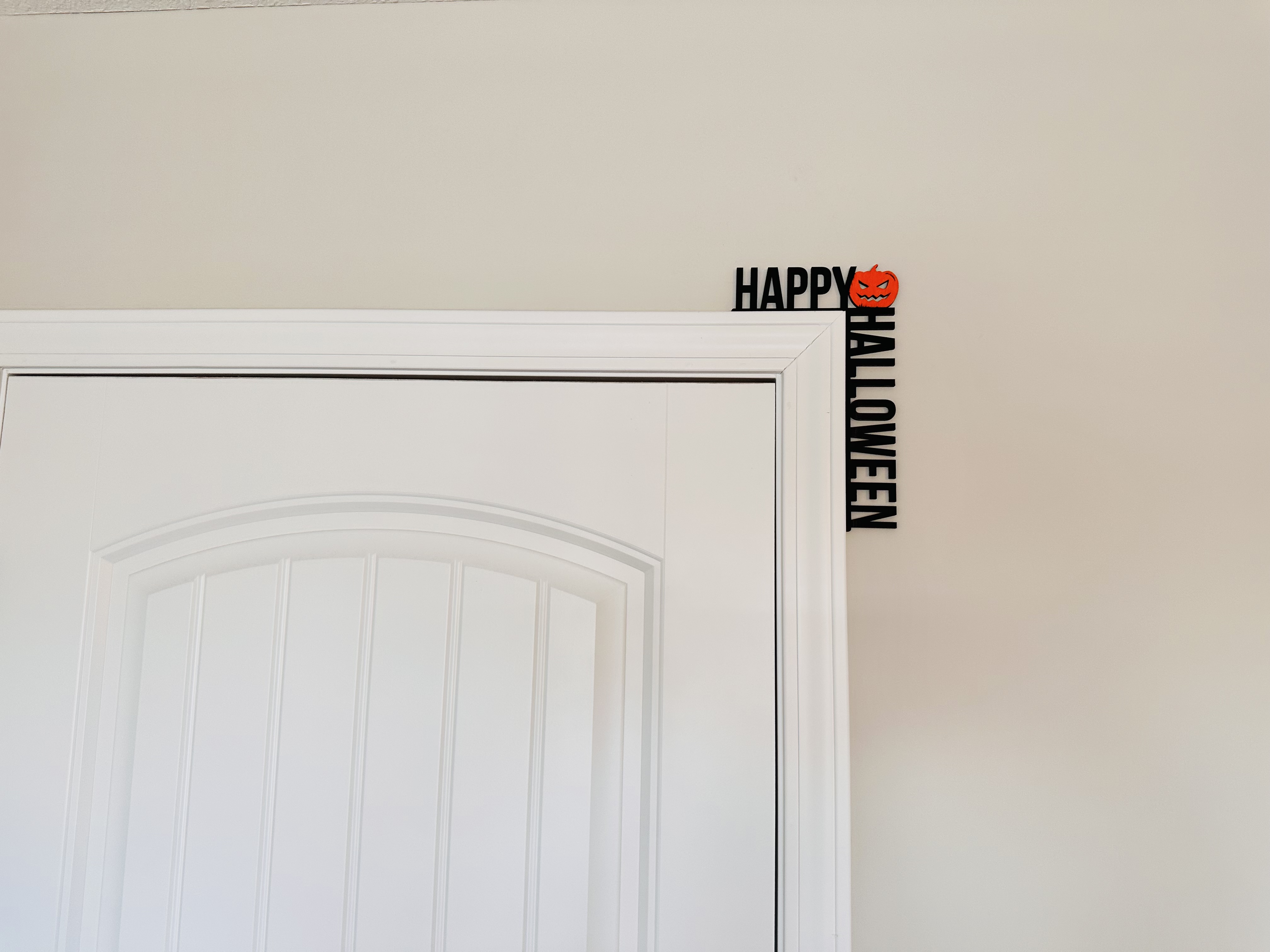 Corner Door Display - Happy Halloween