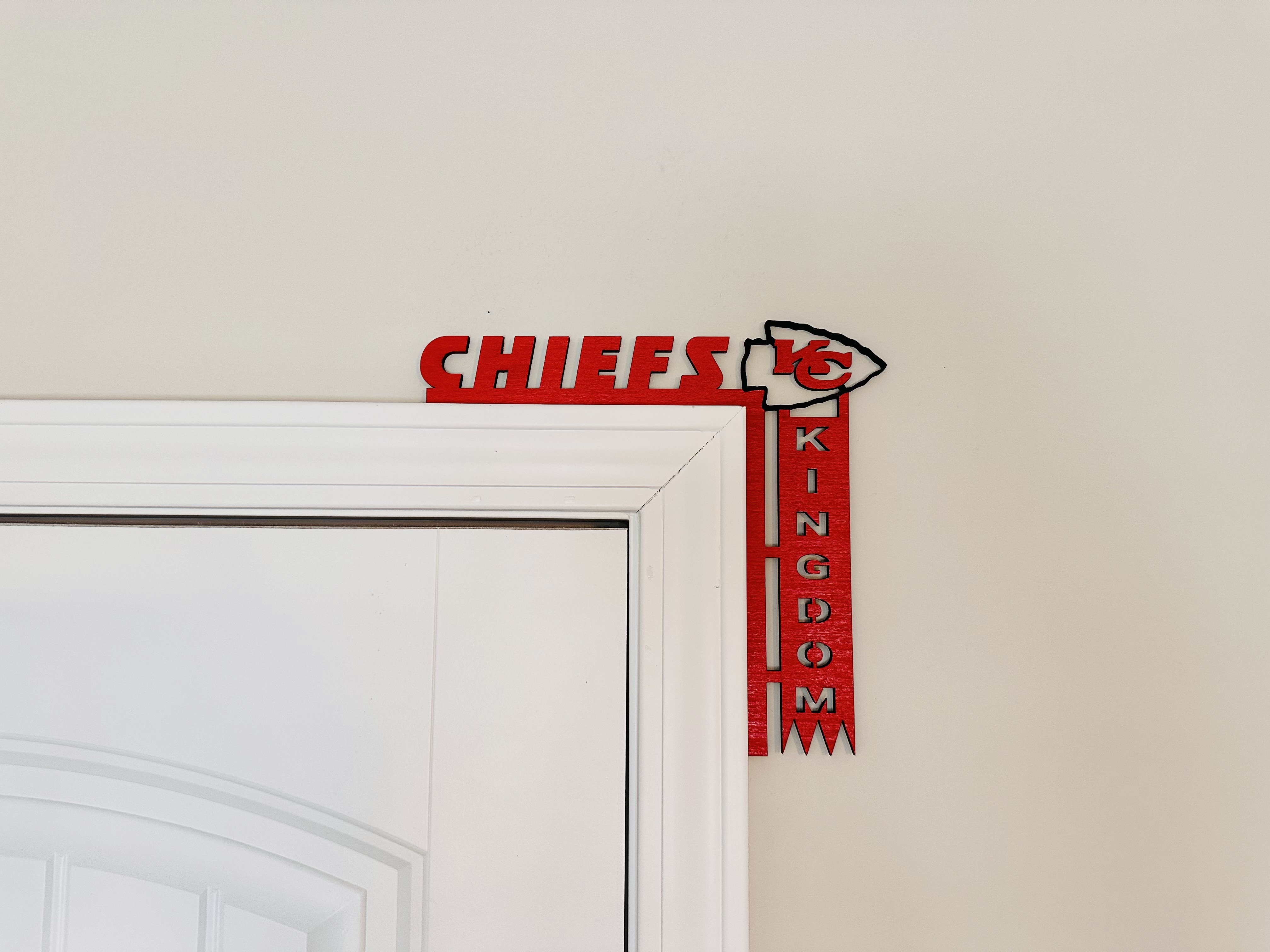 Corner Door Display - Kansas City Chiefs