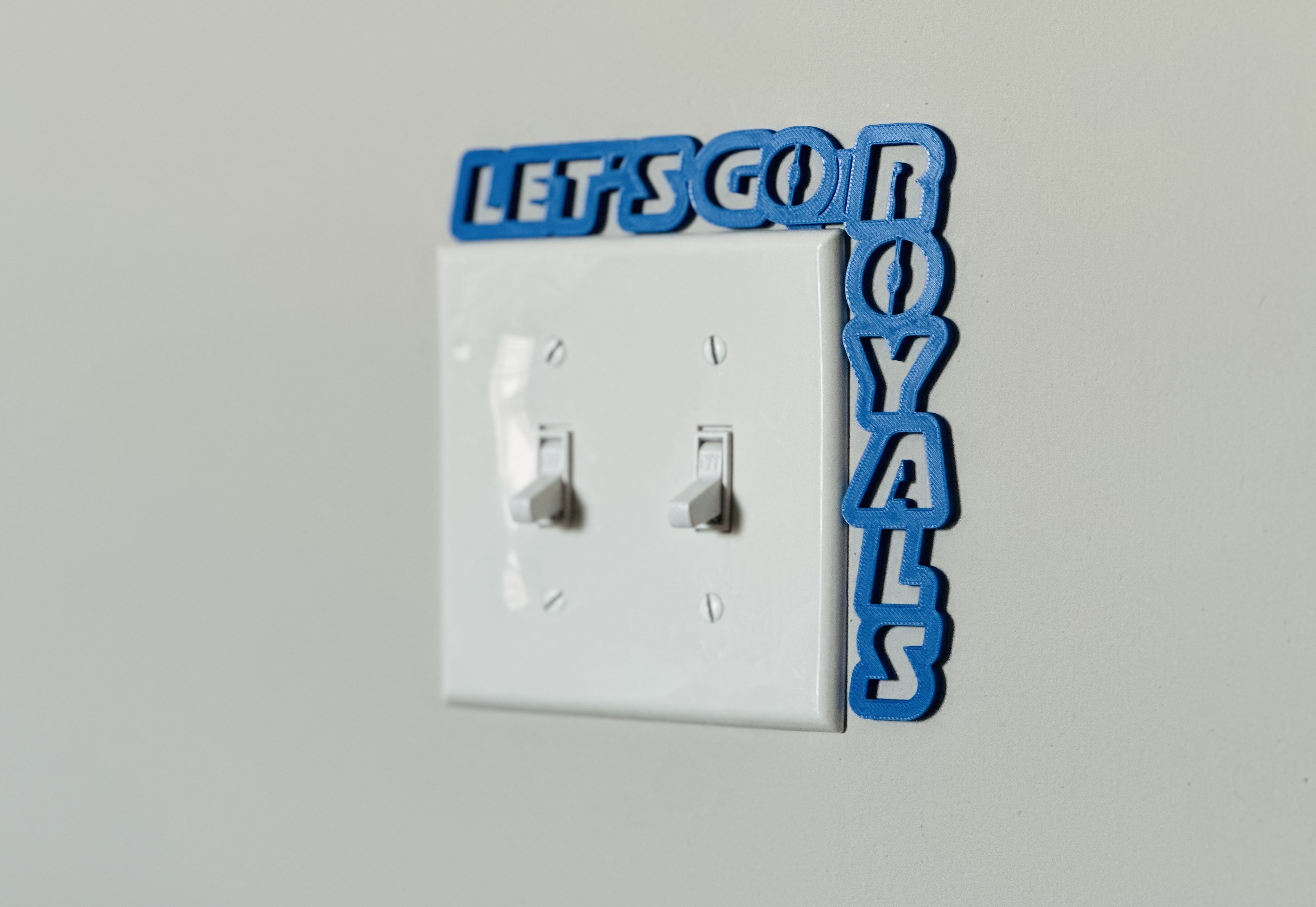 Light Switch Display - Kansas City Royals