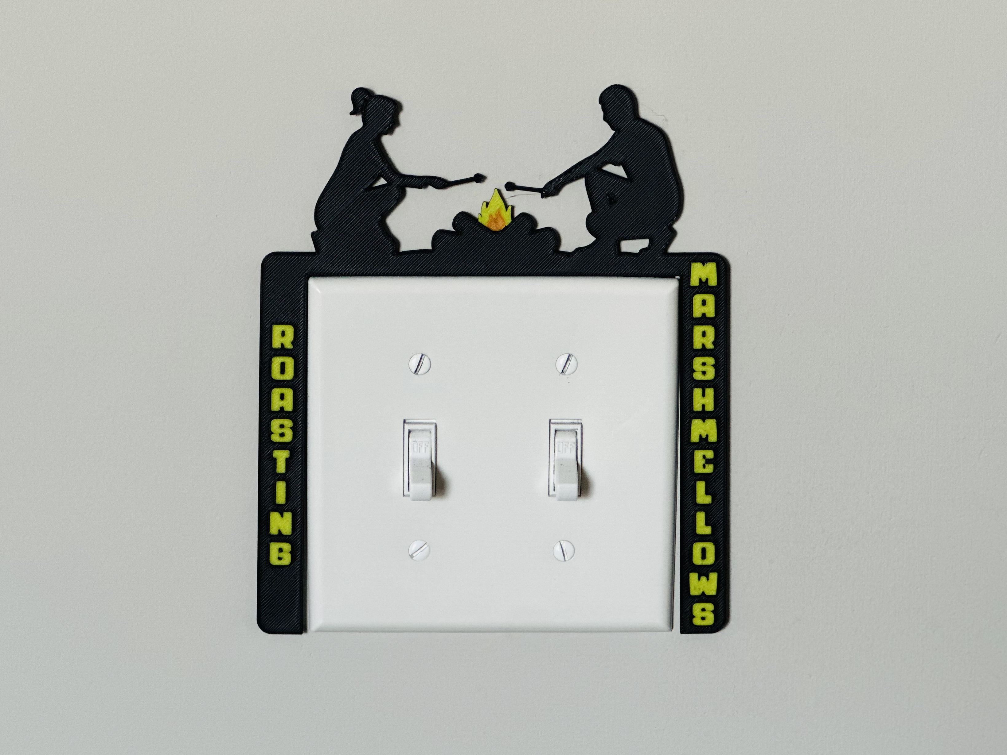 Light Switch Display -  By the Fire