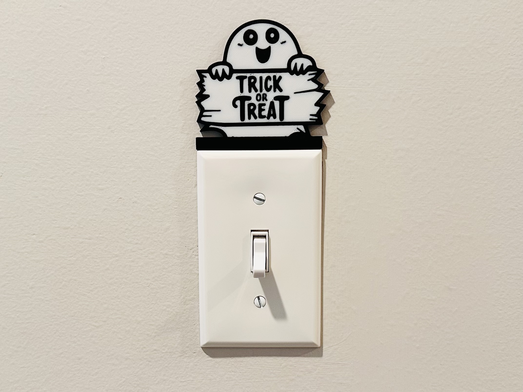 Light Switch Display - Trick or Treat 