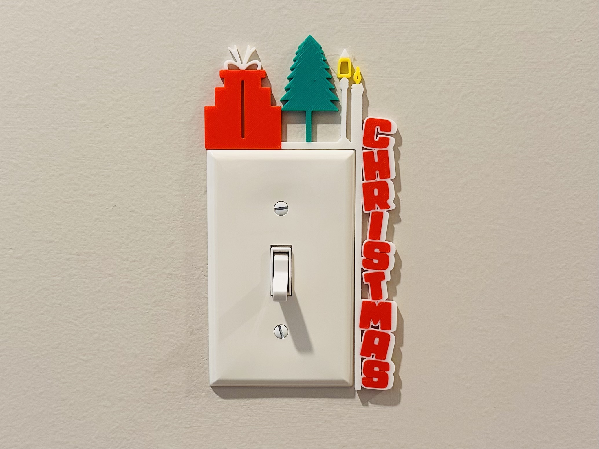 Light Switch Display - Christmas Theme