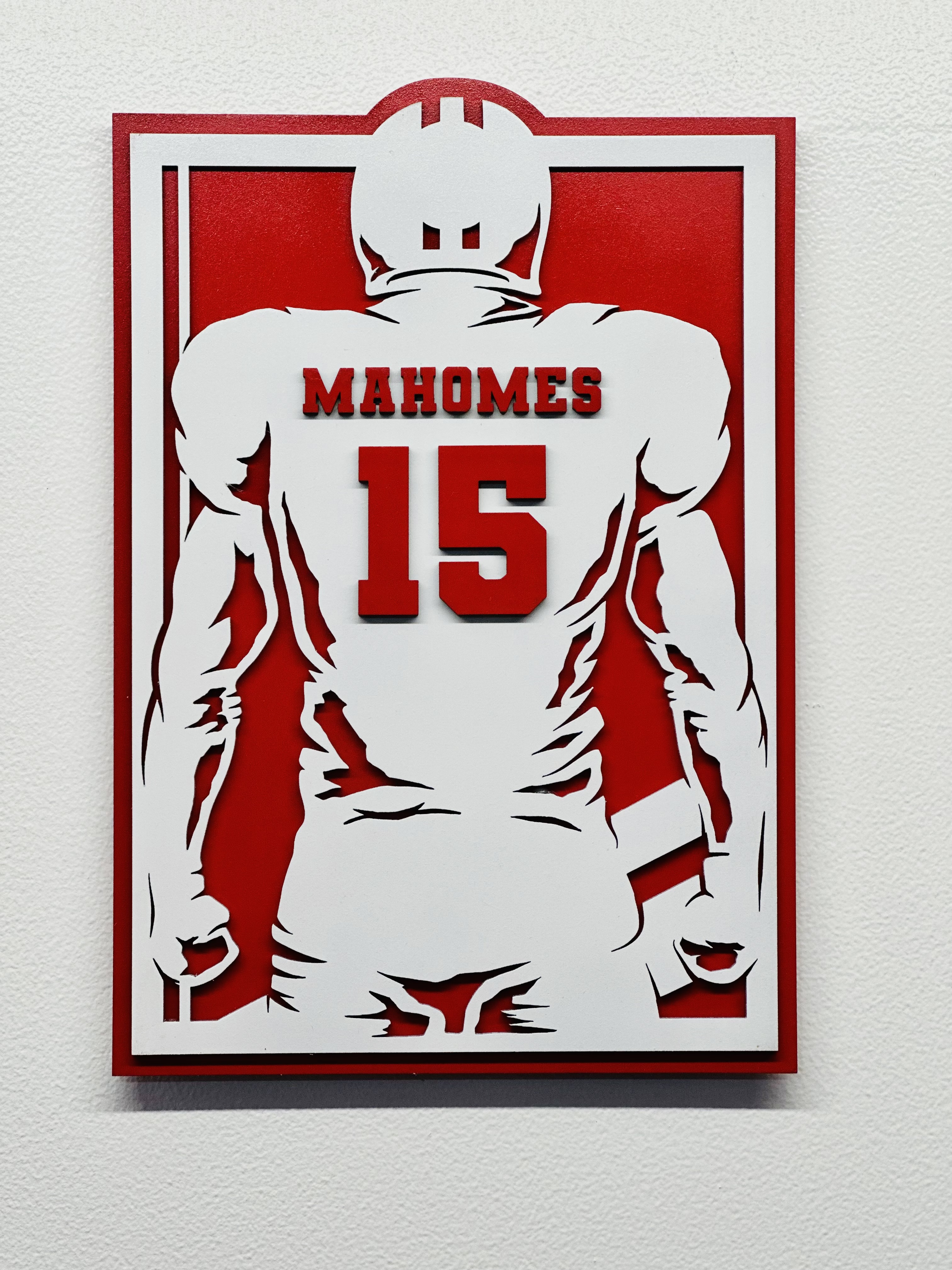Sports Wall Sign - Mahomes