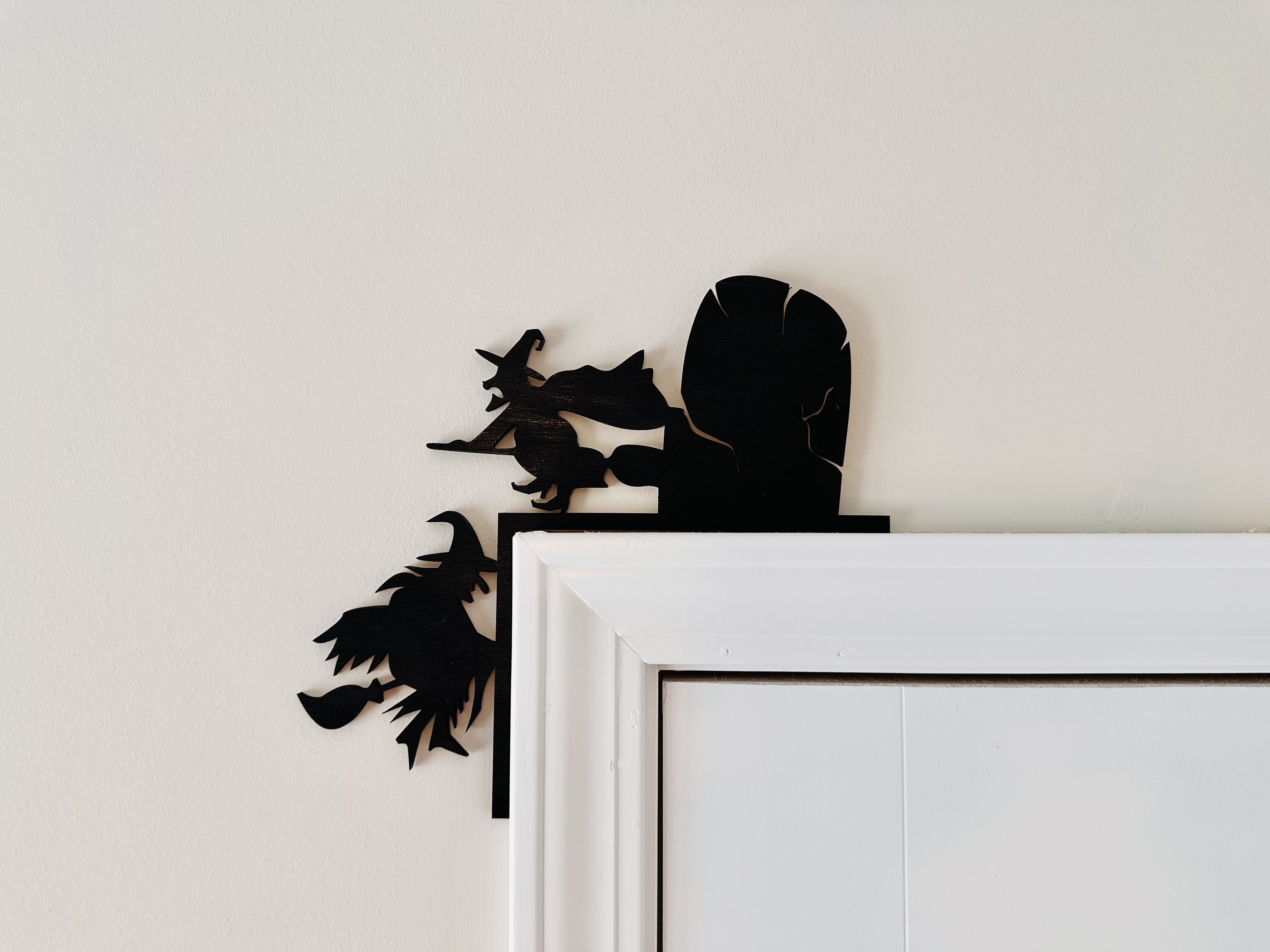 Corner Door Display - Flying Witches