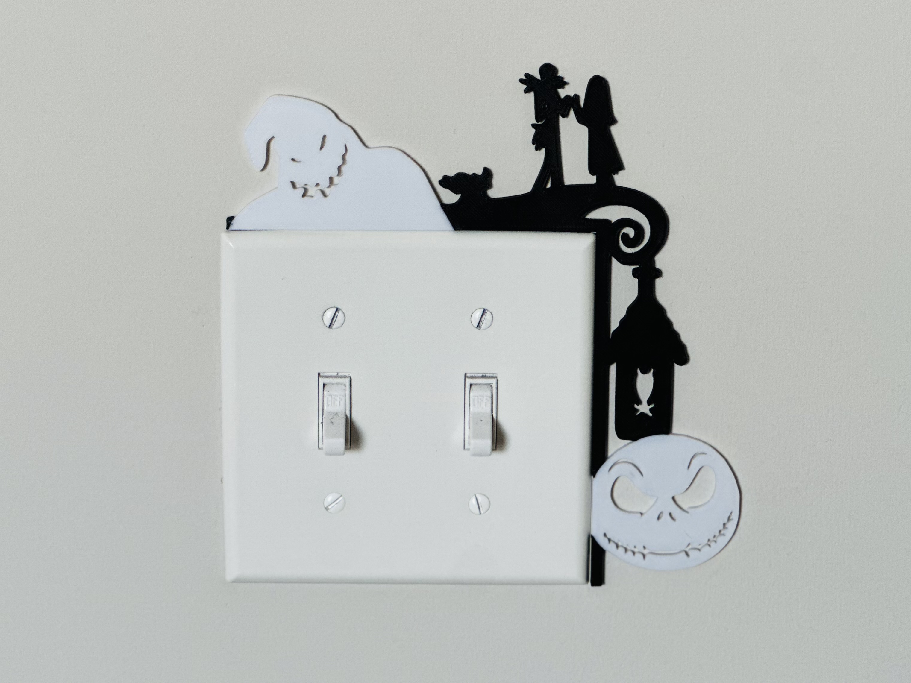 Light Switch Display - Nightmare Before Christmas