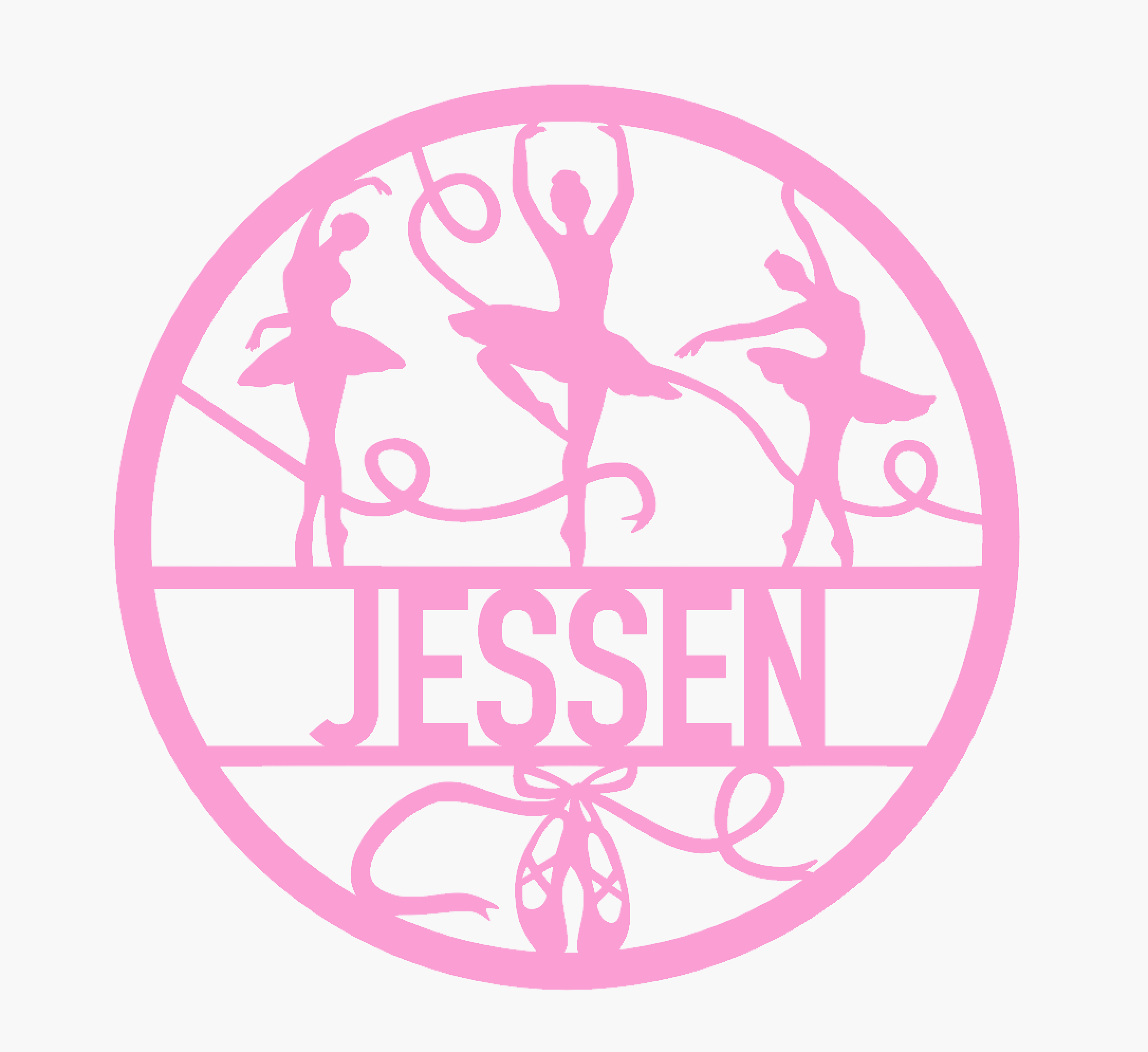 Personalized Wall Sign - Ballet Dancer