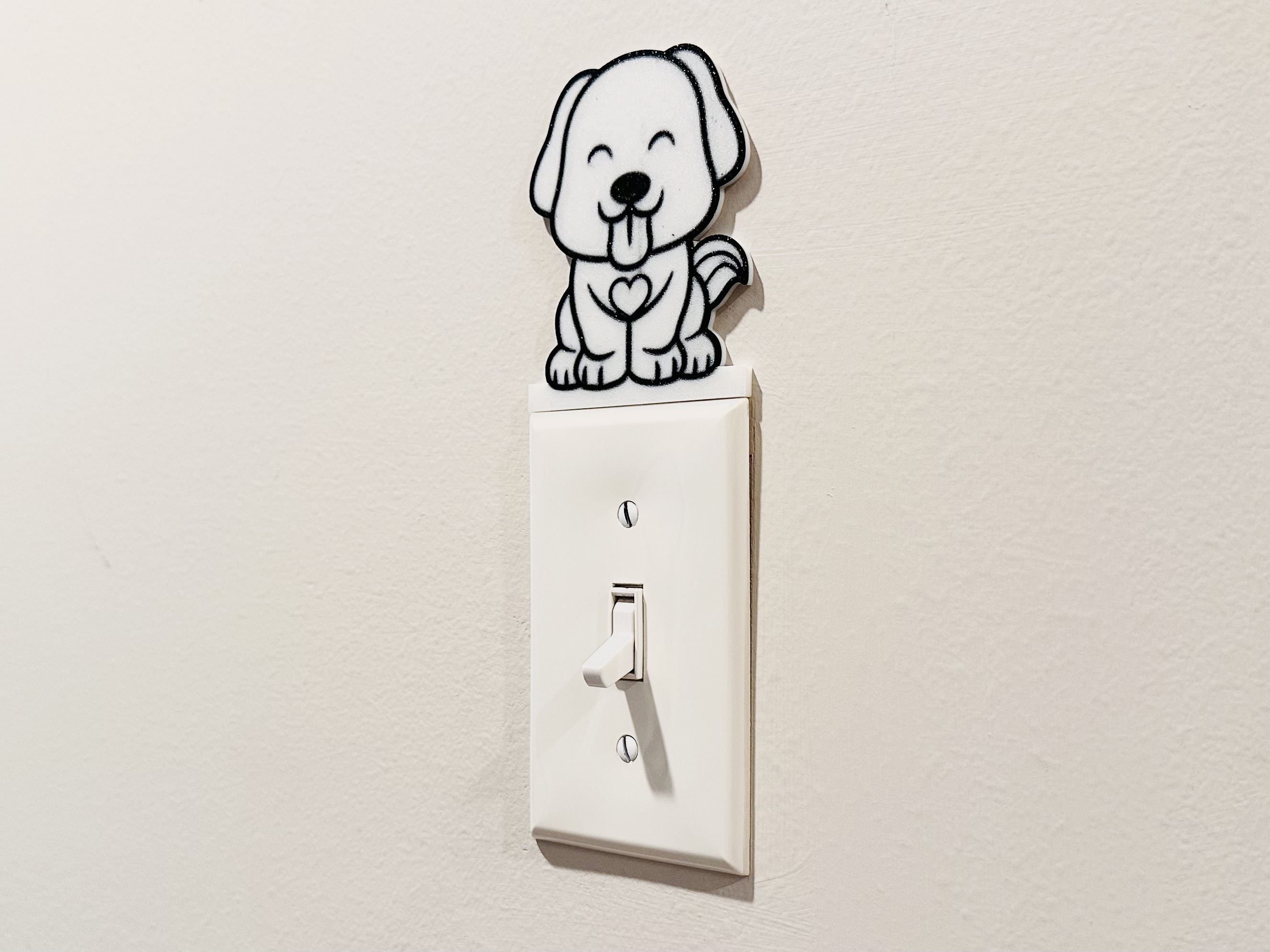 Light Switch Display - Kids Dog