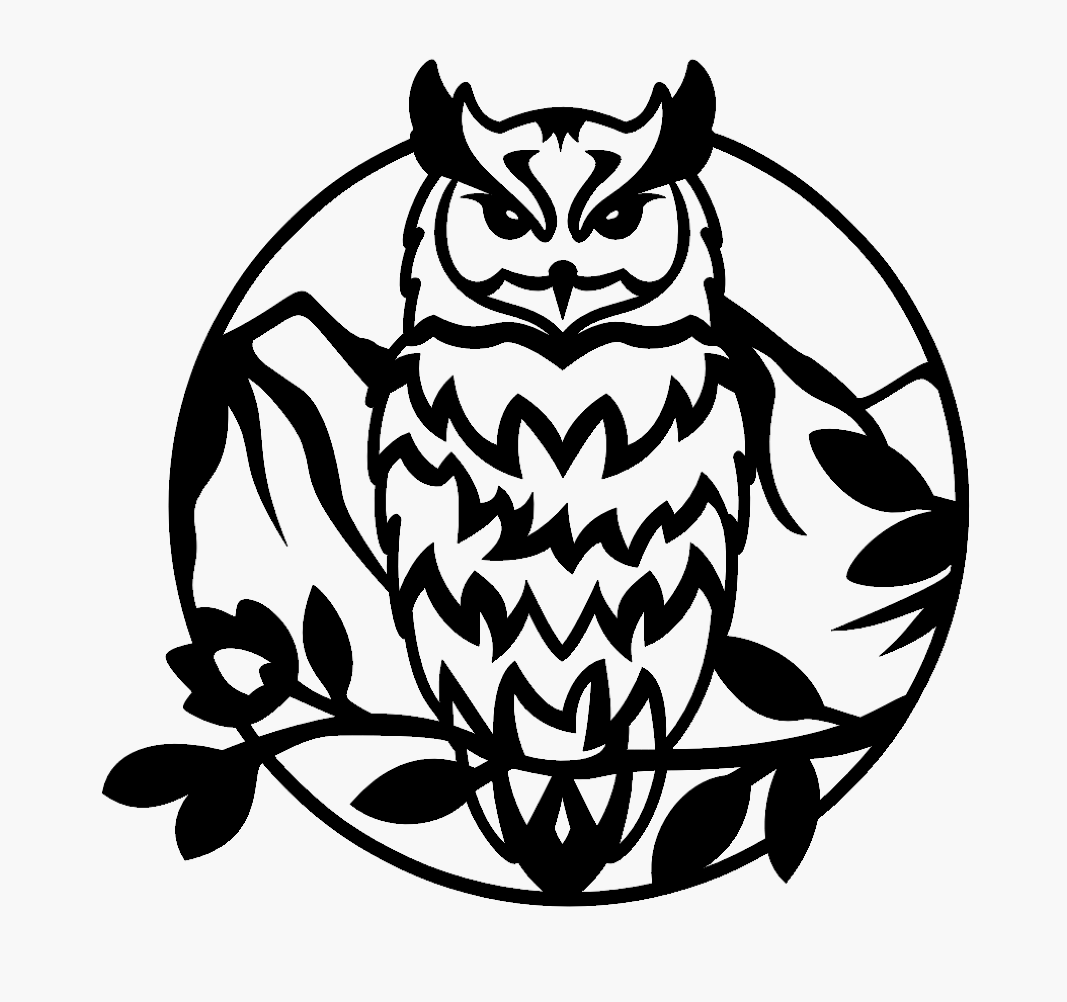 Forest Animal Wall Art - Owl 