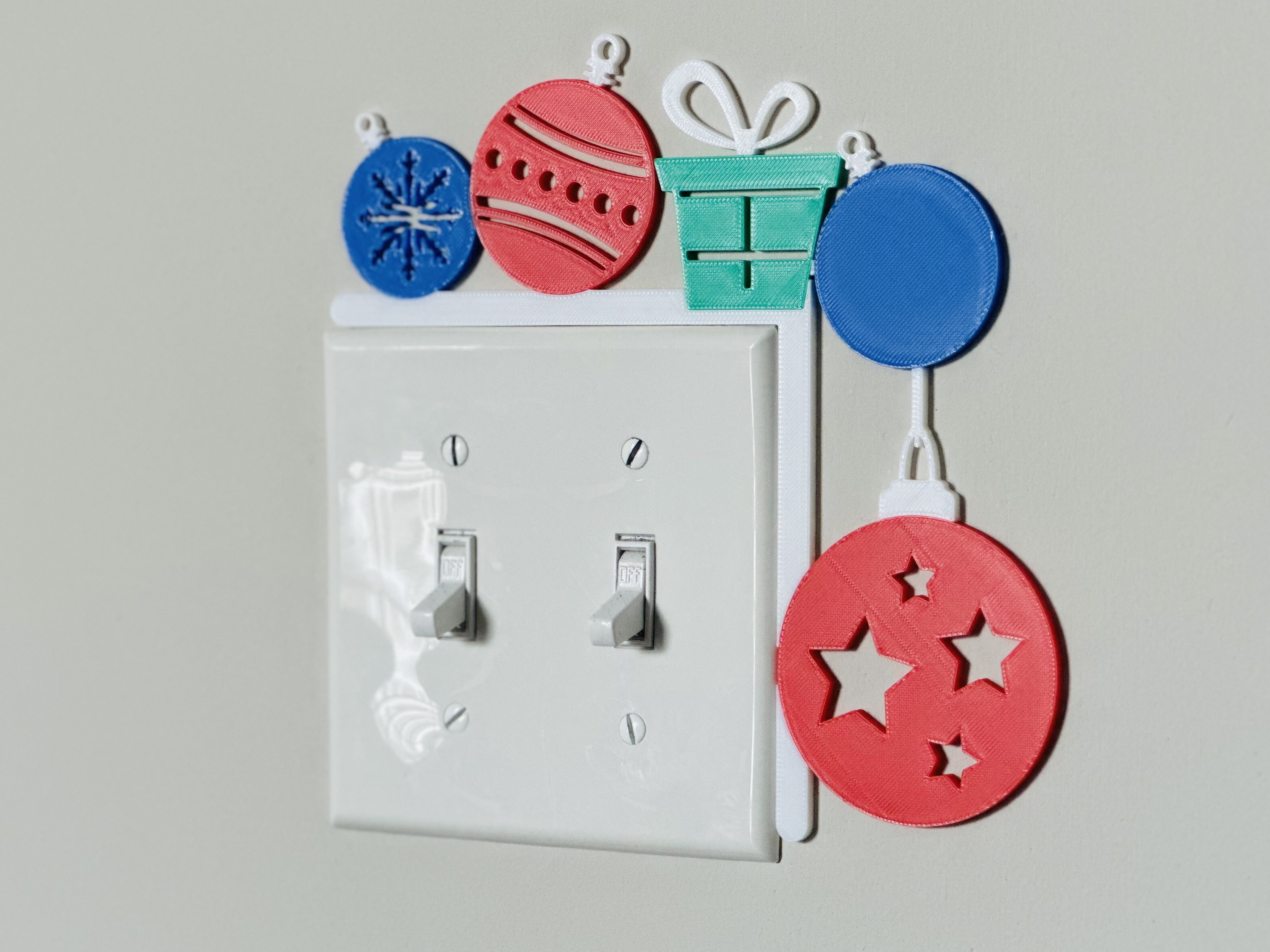 Light Switch Display - Christmas Theme