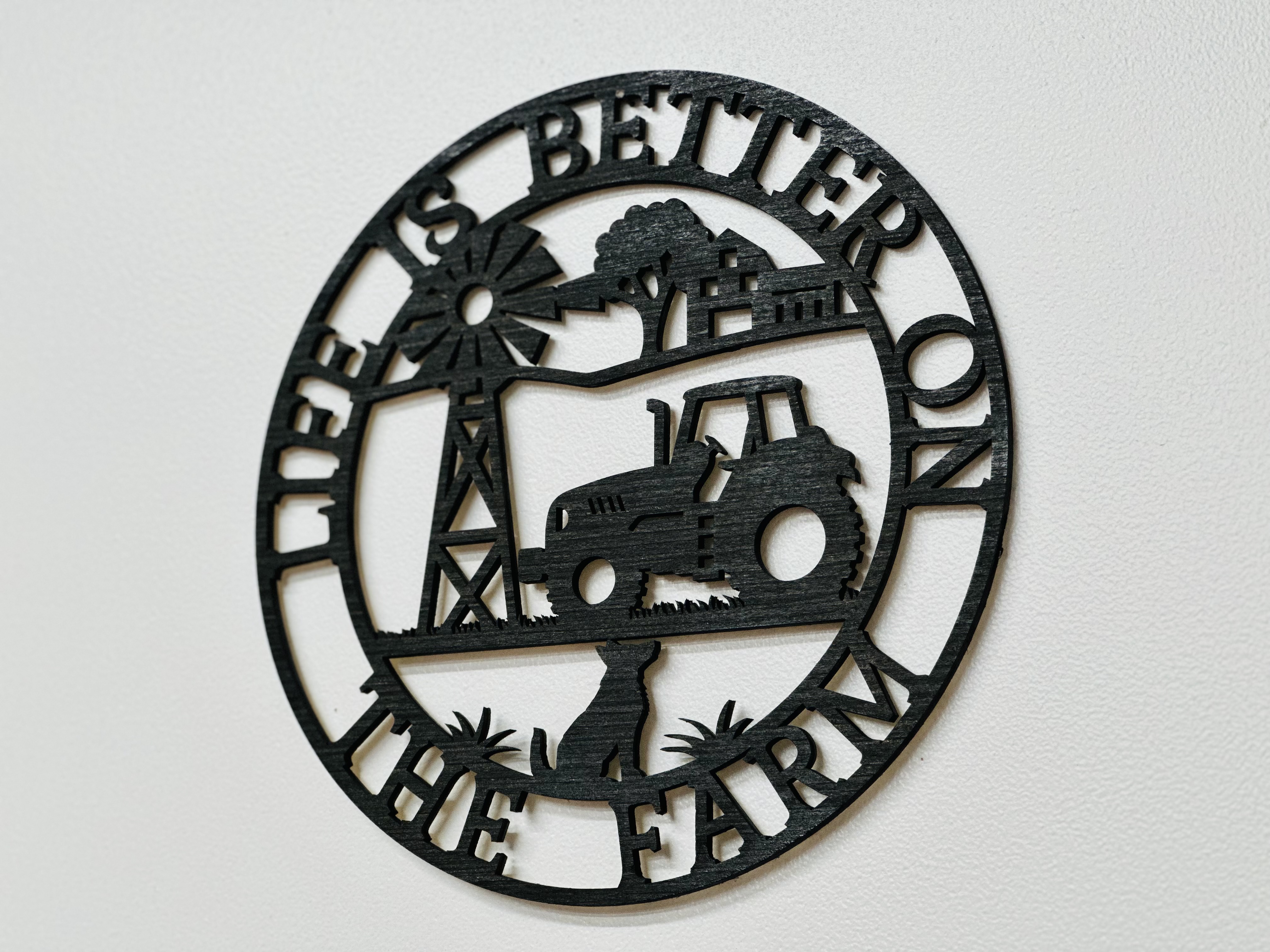 Wooden Wall Decor - Life is Better on the Farm